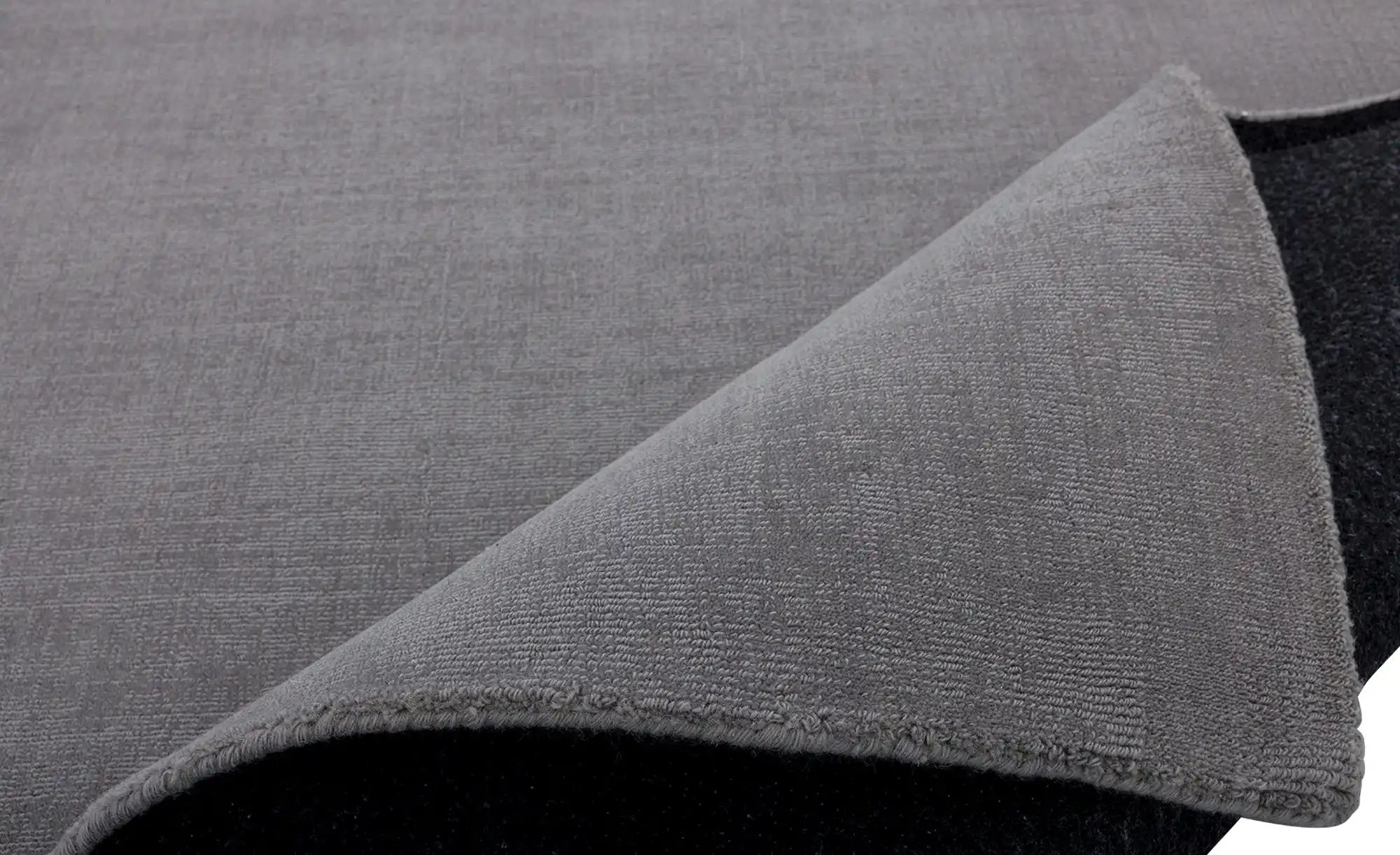 Thumbnail - Handweb-Teppich  Vinaya ¦ grau ¦ Wolle ¦ Maße (cm): B: 160 Teppiche > Einfarbige Teppiche - Höffner