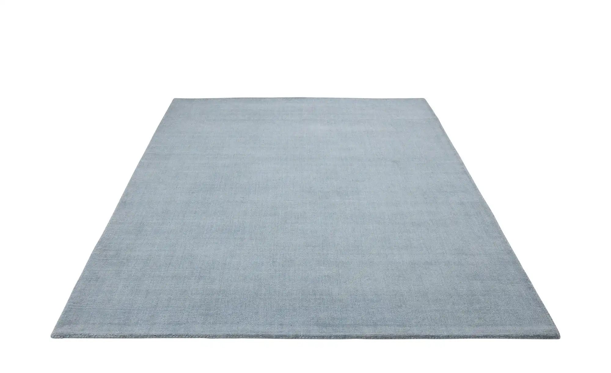 Handweb-Teppich  Vinaya ¦ blau ¦ Wolle ¦ Maße (cm): B: 70 Teppiche > Einfar günstig online kaufen