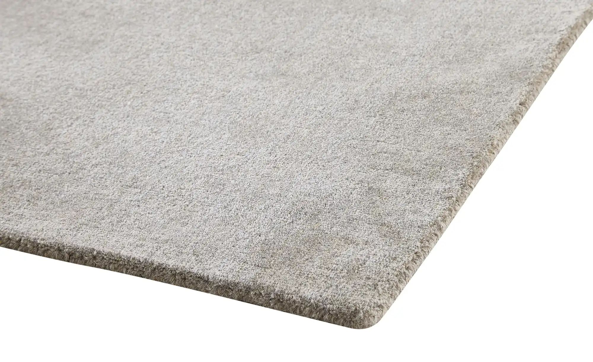 Handweb-Teppich  Vinaya Natural ¦ grau ¦ Wolle ¦ Maße (cm): B: 160 Teppiche günstig online kaufen
