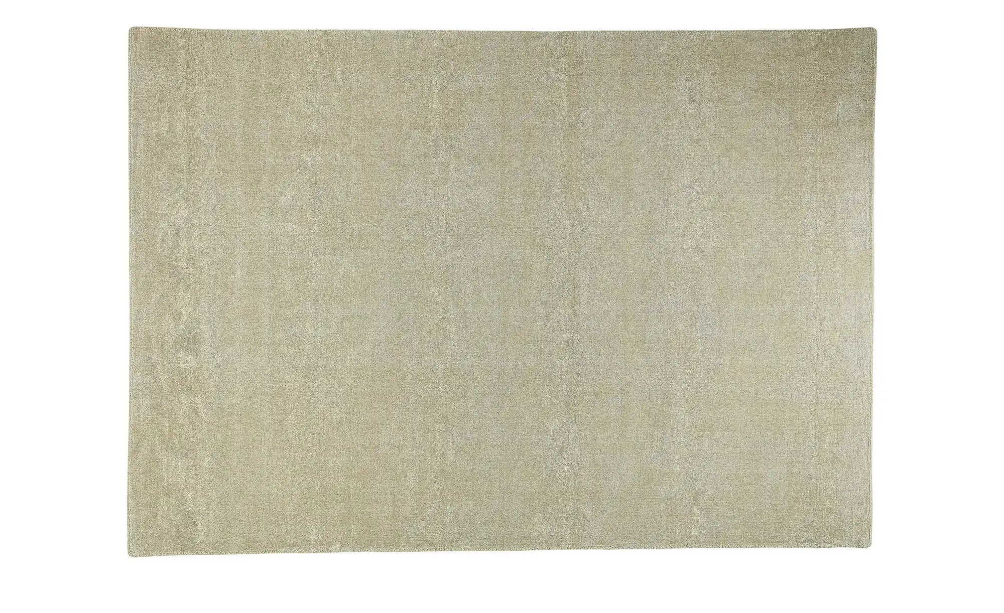 Handweb-Teppich  Vinaya Natural ¦ beige ¦ Wolle ¦ Maße (cm): B: 70 Teppiche günstig online kaufen