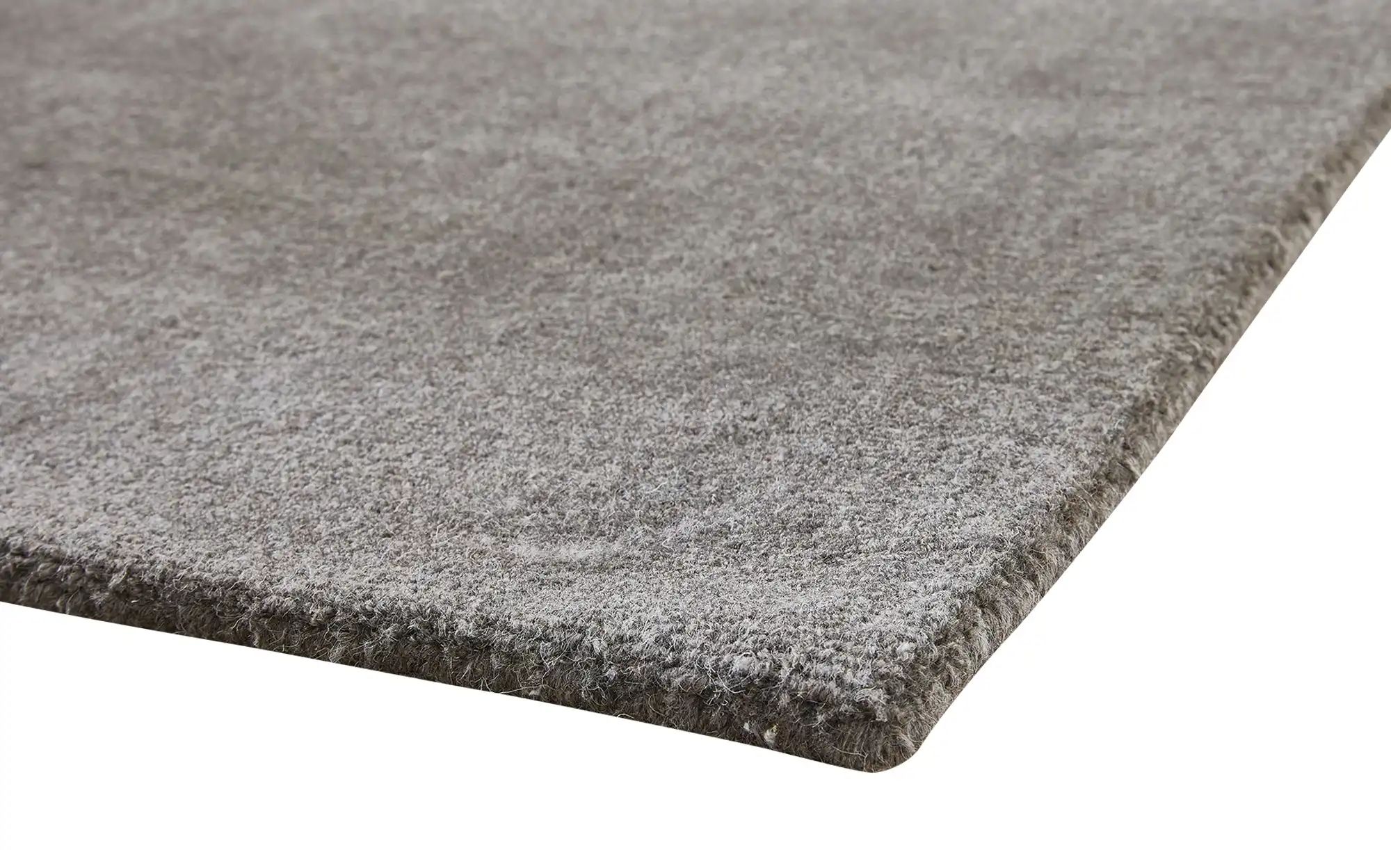 Handweb-Teppich  Vinaya Natural ¦ grau ¦ Wolle ¦ Maße (cm): B: 70 Teppiche günstig online kaufen