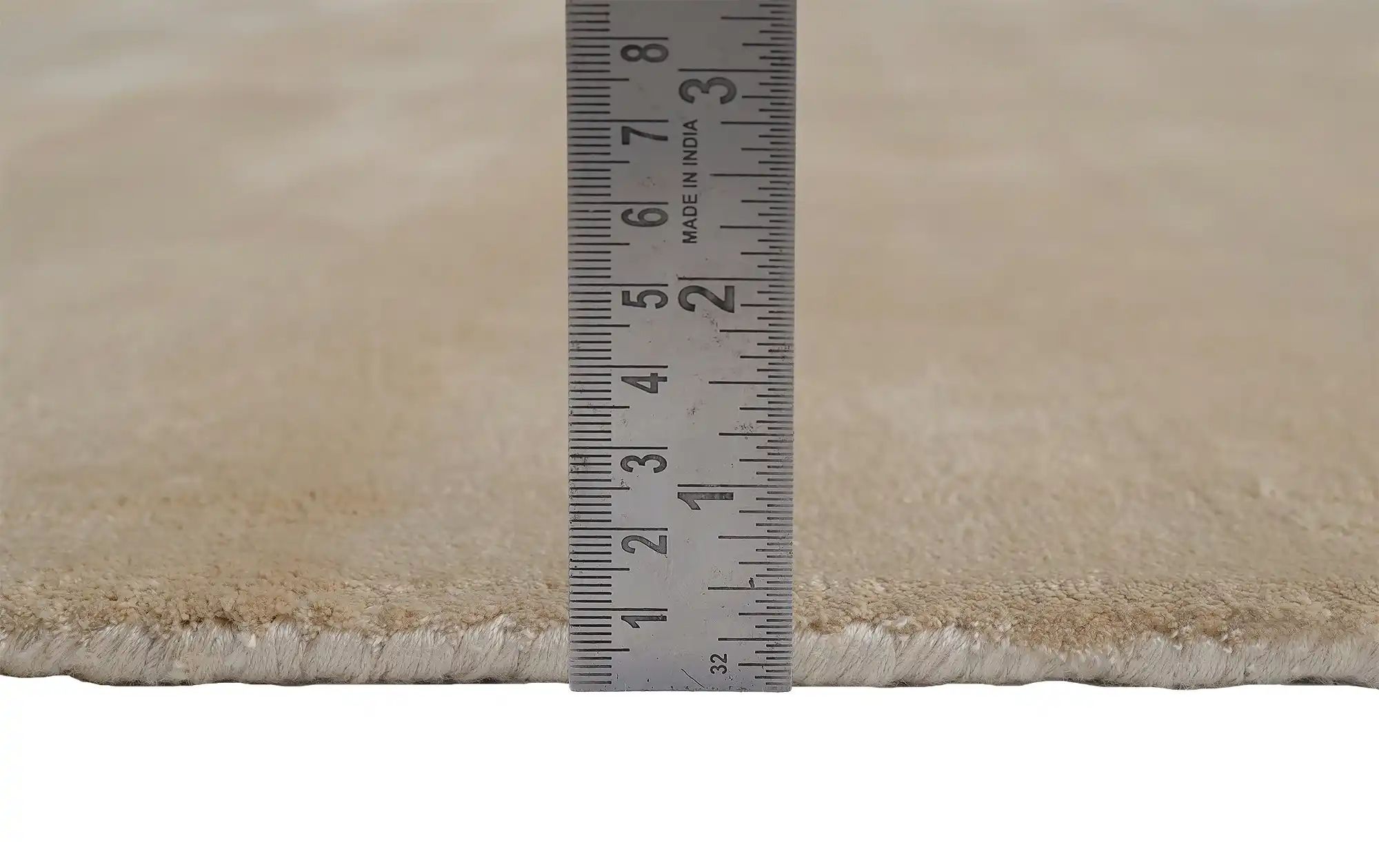 Thumbnail - como Handloom-Teppich Flavia ¦ beige ¦ Viskose ¦ Maße (cm): B: 140 Teppiche > Einfarbige Teppiche - Höffner