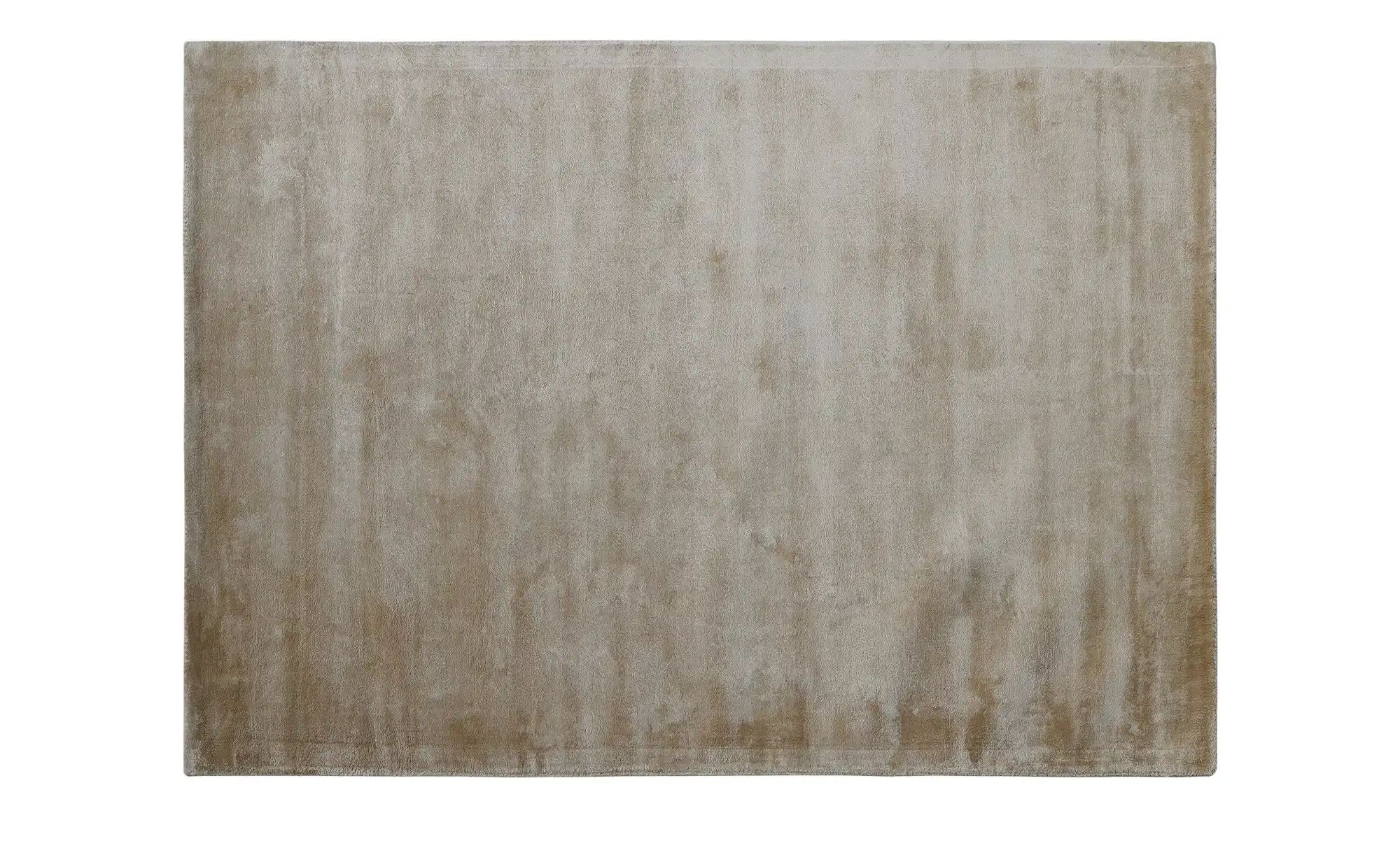 como Handloom-Teppich  Flavia ¦ beige ¦ Viskose ¦ Maße (cm): B: 190 Teppich günstig online kaufen