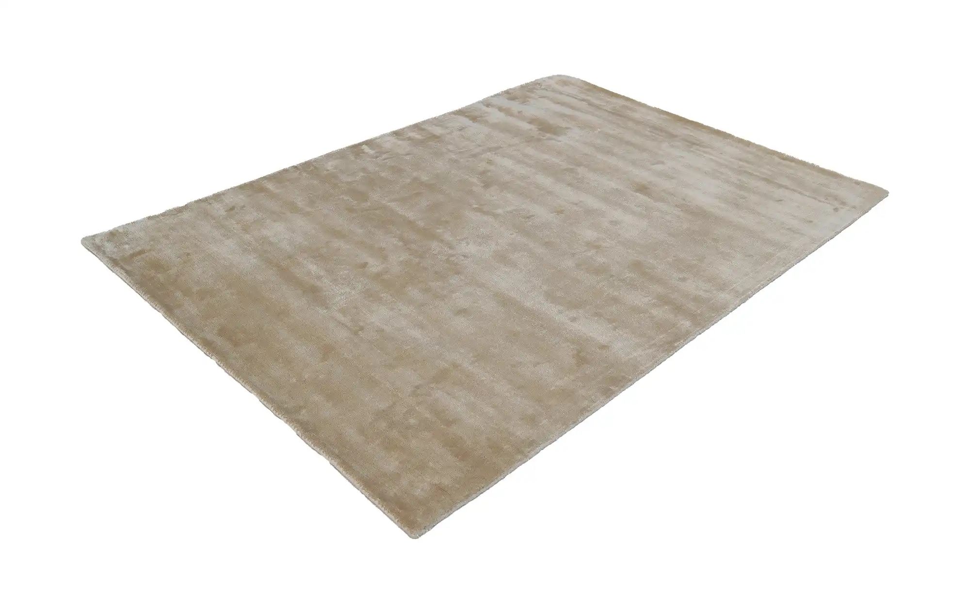 Thumbnail - como Handloom-Teppich Flavia ¦ beige ¦ Viskose ¦ Maße (cm): B: 190 Teppiche > Einfarbige Teppiche - Höffner