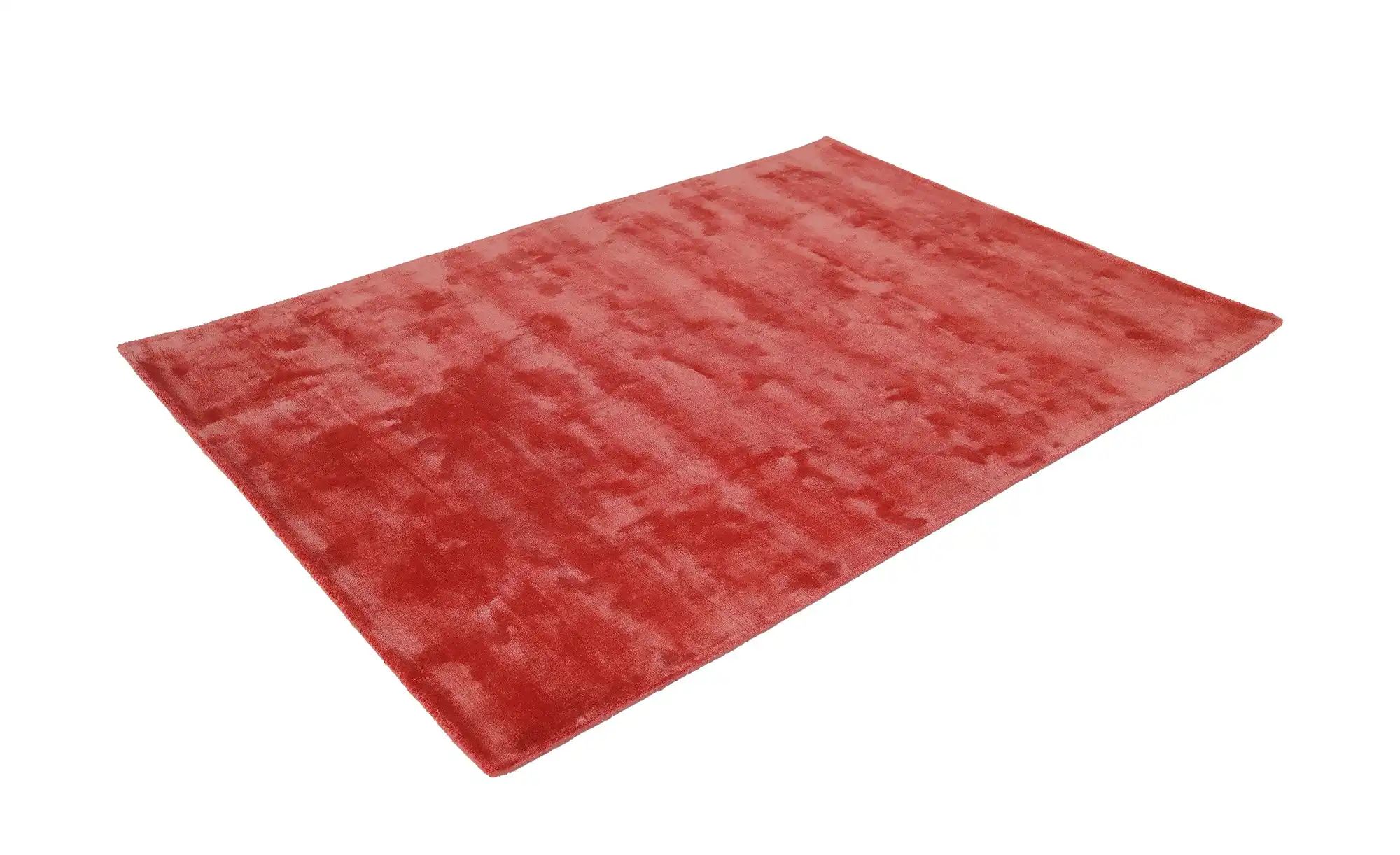 Thumbnail - como Handloom-Teppich  Flavia ¦ rot ¦ Viskose ¦ Maße (cm): B: 80 Teppiche > Einfarbige Teppiche - Höffner