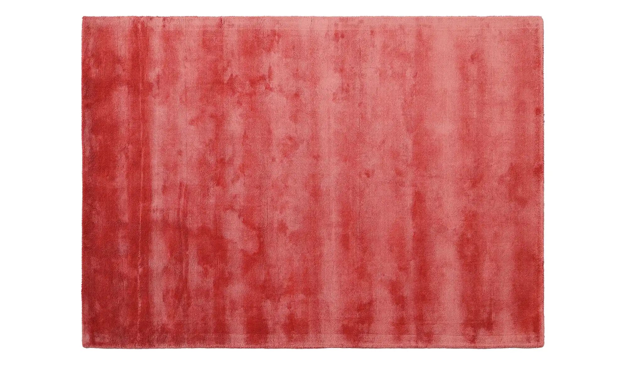 como Handloom-Teppich  Flavia ¦ rot ¦ Viskose ¦ Maße (cm): B: 80 Teppiche > günstig online kaufen