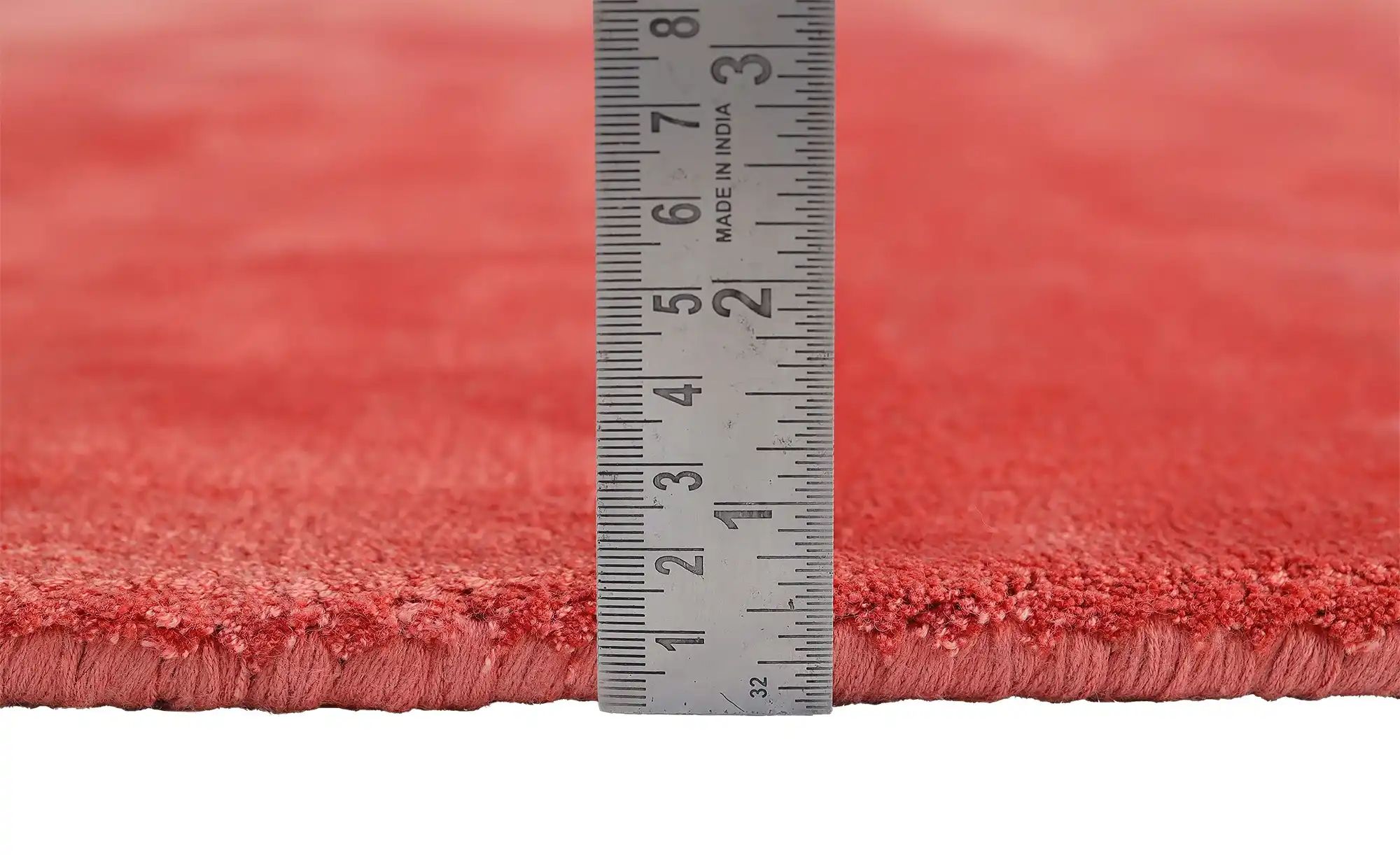 Thumbnail - como Handloom-Teppich  Flavia ¦ rot ¦ Viskose Ø: 160 Teppiche > Einfarbige Teppiche - Höffner