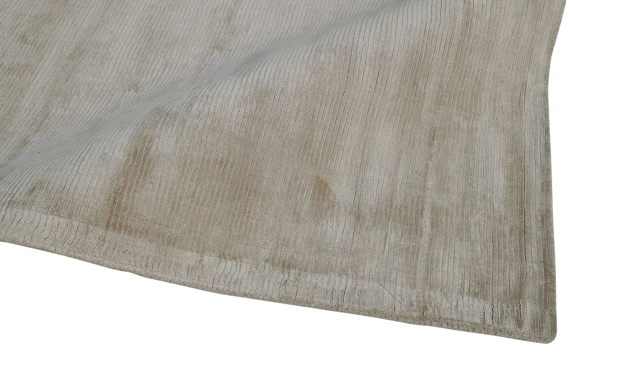 Thumbnail - como Handloom-Teppich  Hiver ¦ beige ¦ Viskose,Baumwolle ¦ Maße (cm): B: 140 Teppiche > Einfarbige Teppiche - Höffner