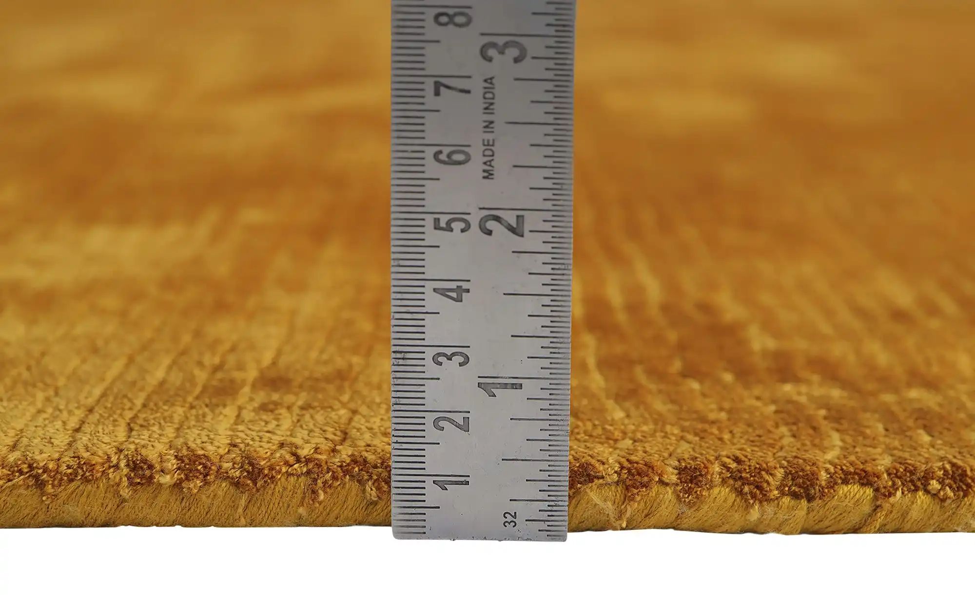 Thumbnail - como Handloom-Teppich  Hiver ¦ gelb ¦ Viskose,Baumwolle ¦ Maße (cm): B: 190 Teppiche > Einfarbige Teppiche - Höffner