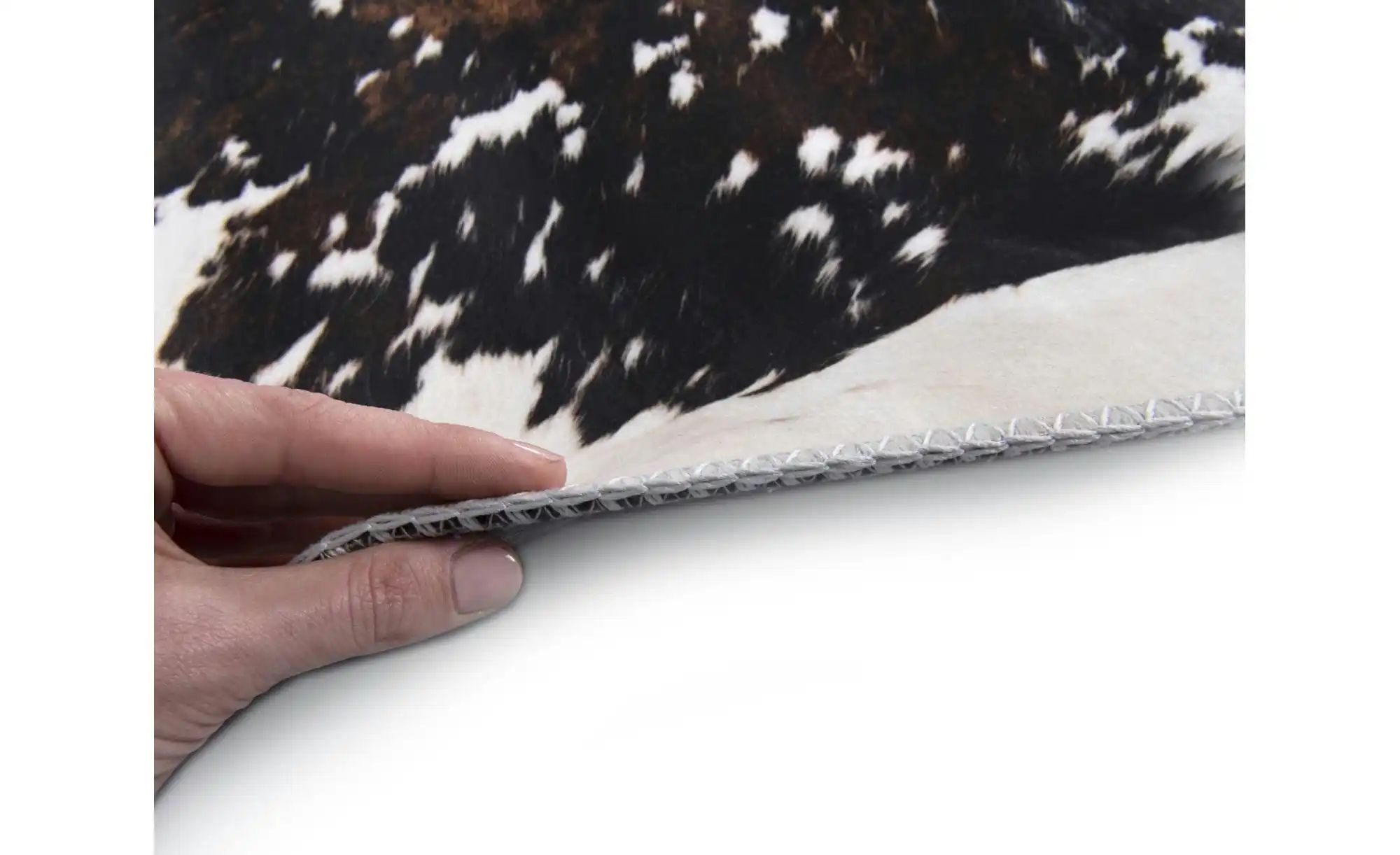 Thumbnail - Gino Falcone Kunstfell Emilia ¦ schwarz ¦ Synthetische Fasern ¦ Maße (cm): B: 150 H: 0,3 Teppiche > Felle > Kunstfelle ...