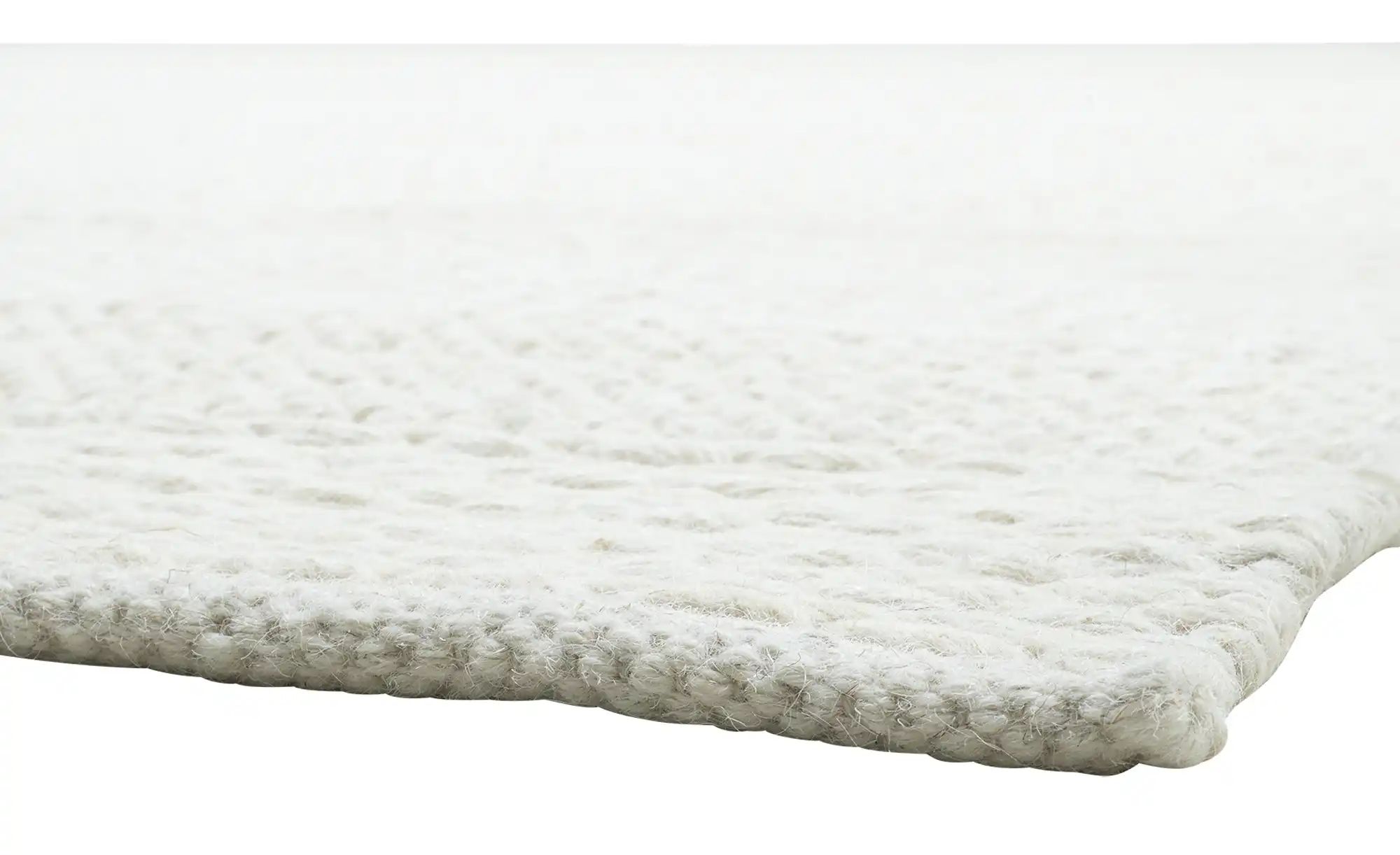 Handwebteppich  Taching ¦ creme ¦ Wolle ¦ Maße (cm): B: 160 Teppiche > Natu günstig online kaufen