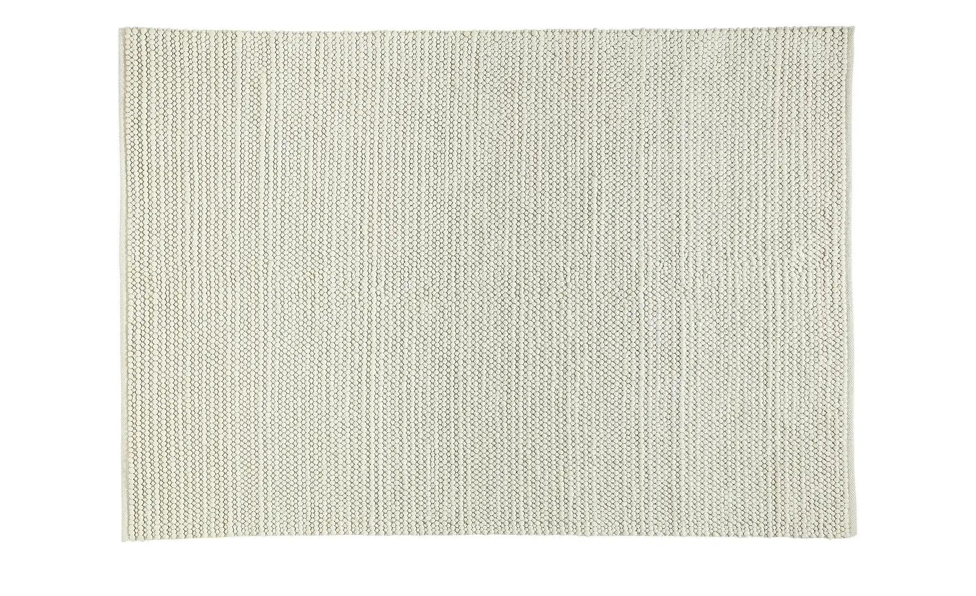 Handgewebter Naturteppich  Ruhpolding ¦ creme ¦ Wolle ¦ Maße (cm): B: 130 H günstig online kaufen