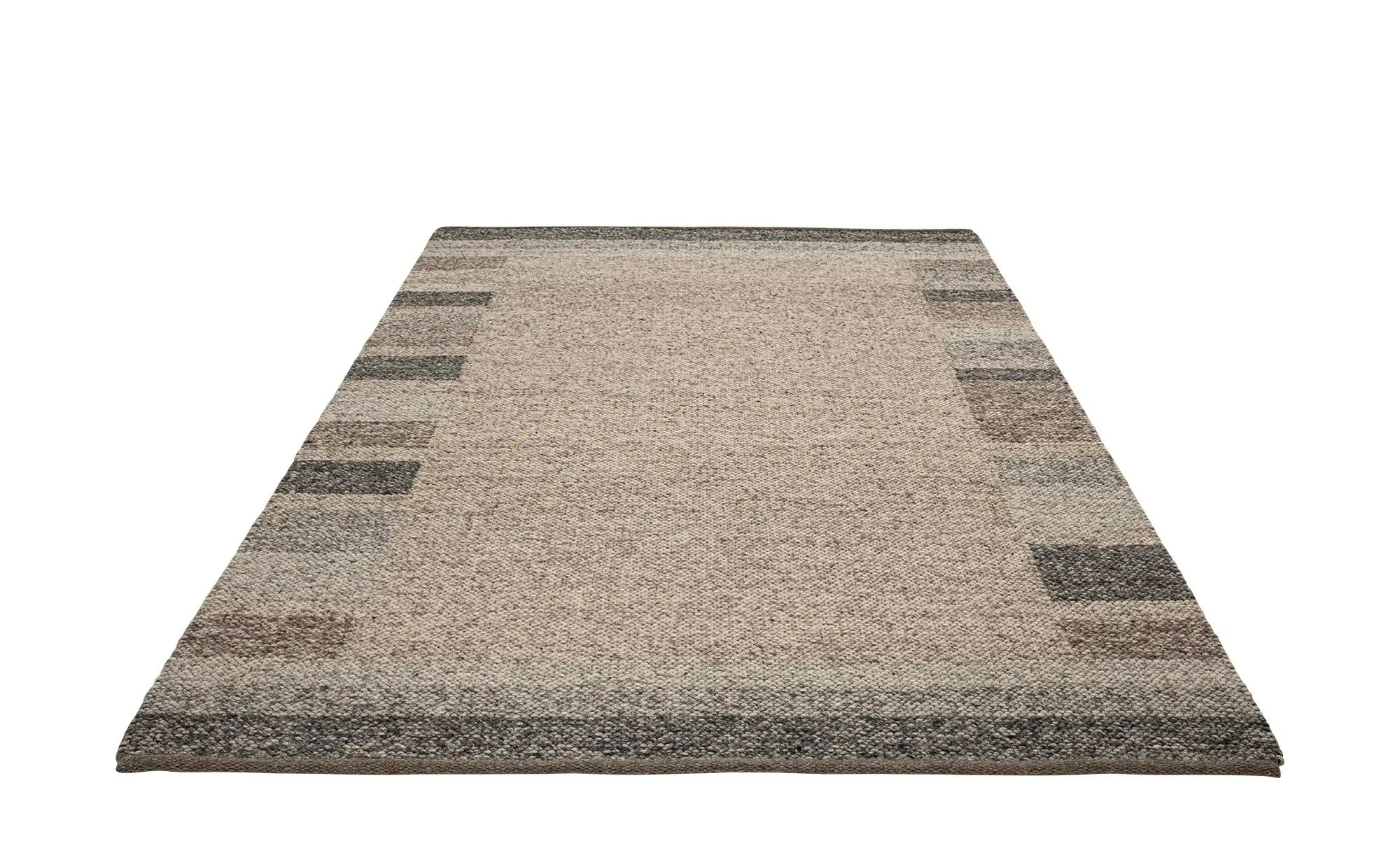 Handweb-Teppich  Pito Design ¦ mehrfarbig ¦ Wolle ¦ Maße (cm): B: 90 Teppic günstig online kaufen