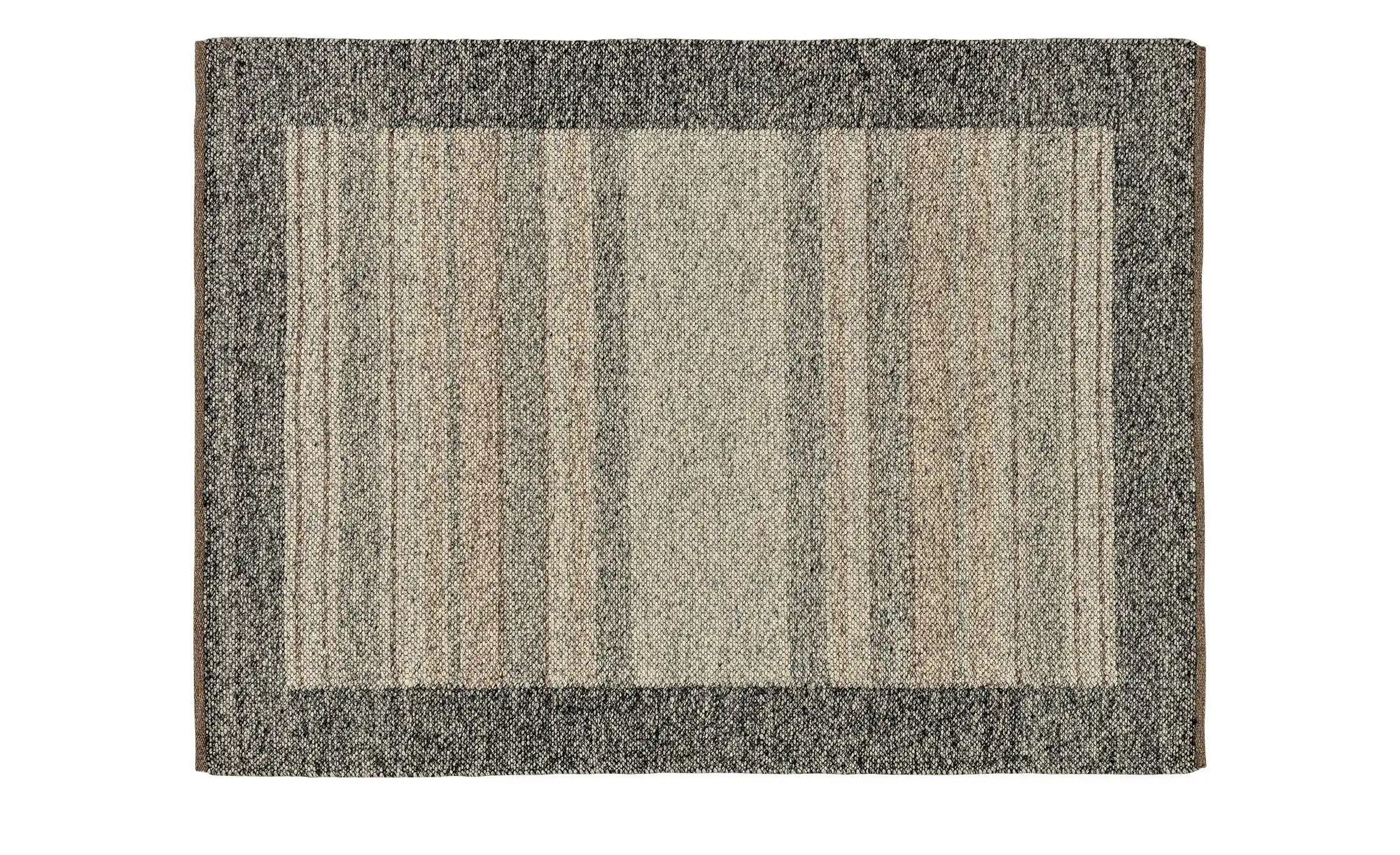 Handweb-Teppich  Pito Design ¦ mehrfarbig ¦ Wolle ¦ Maße (cm): B: 90 Teppic günstig online kaufen