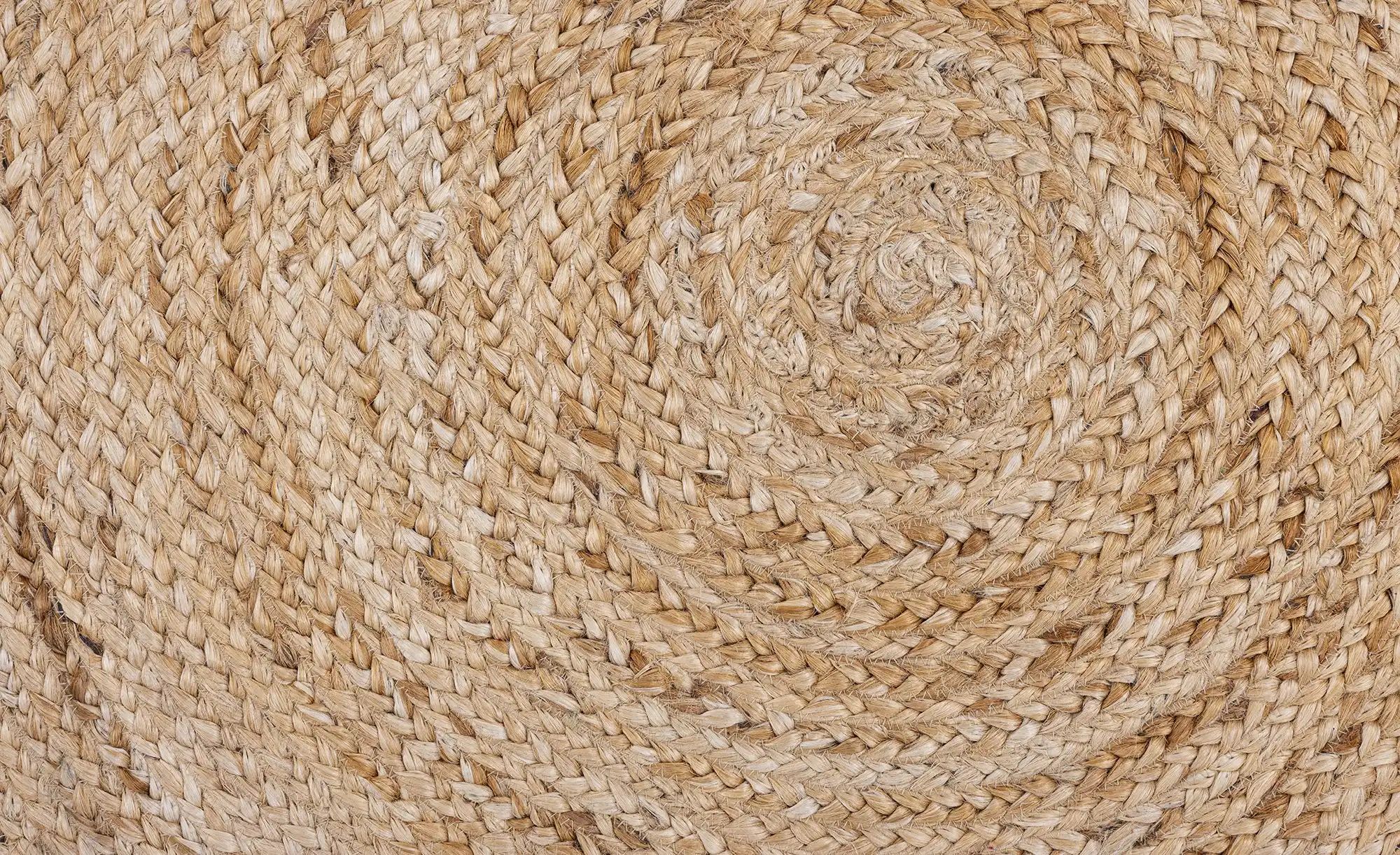 Jute-Teppich  Jaid ¦ beige ¦ Jute Ø: 80 Teppiche > Naturteppiche - Höffner günstig online kaufen