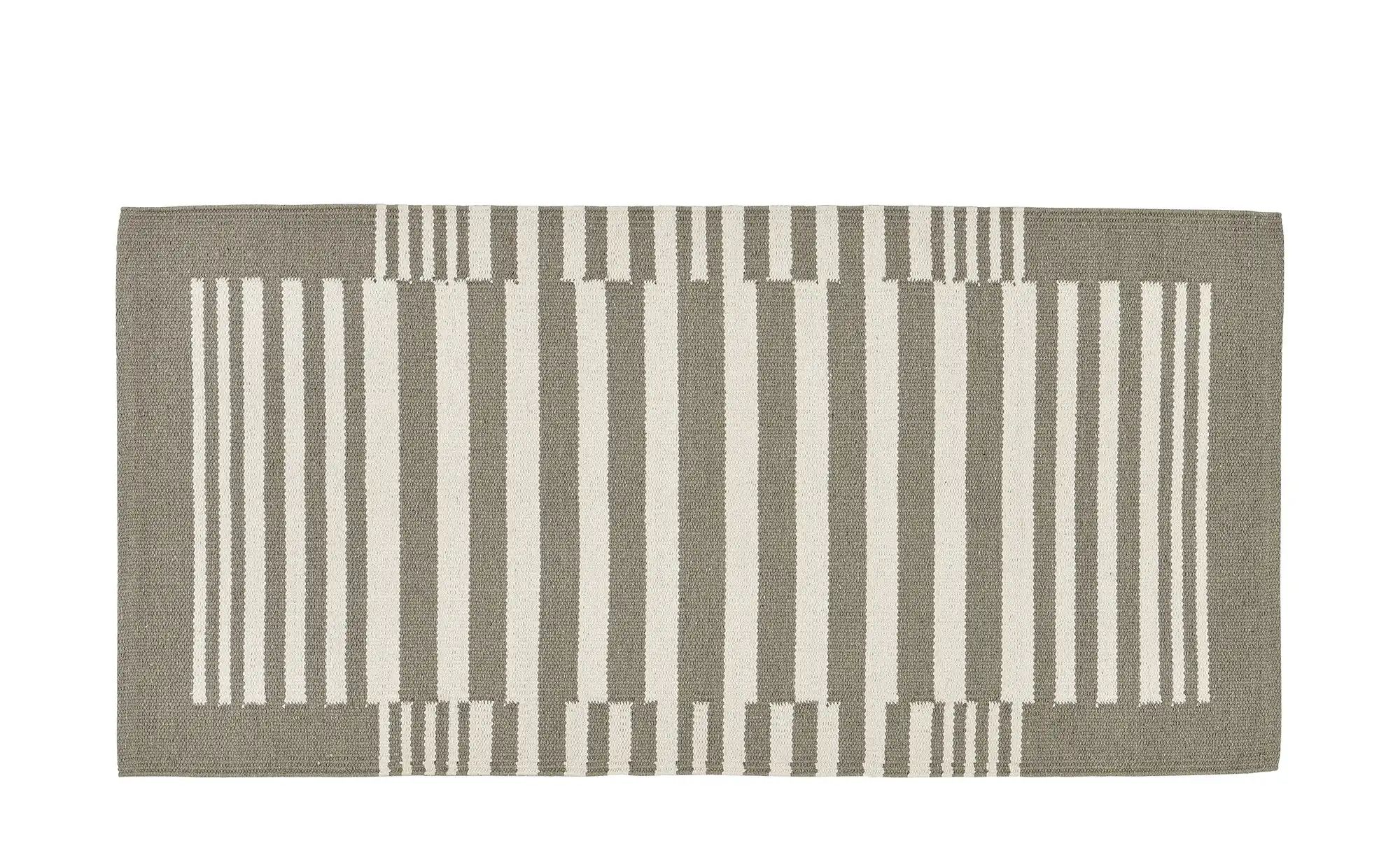Kelim-Teppich  Buri ¦ grau ¦ Baumwolle ¦ Maße (cm): B: 60 Teppiche > Naturt günstig online kaufen
