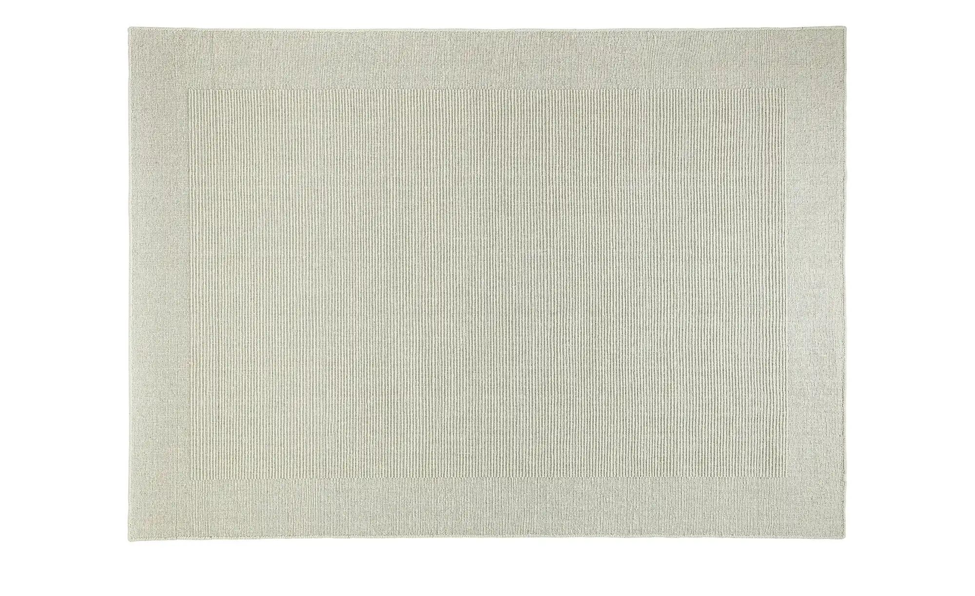 Handweb-Teppich  Vermont ¦ weiß ¦ Wolle ¦ Maße (cm): B: 120 Teppiche > Natu günstig online kaufen