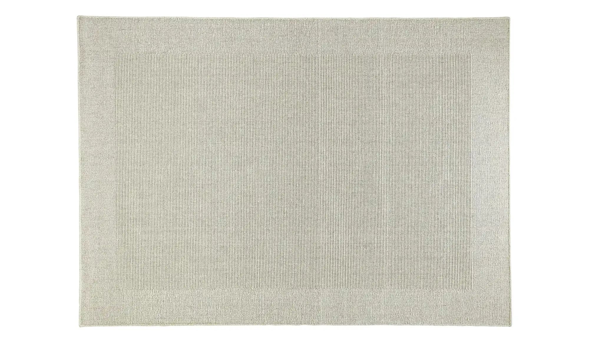 Handweb-Teppich  Vermont ¦ beige ¦ Wolle ¦ Maße (cm): B: 70 Teppiche > Natu günstig online kaufen