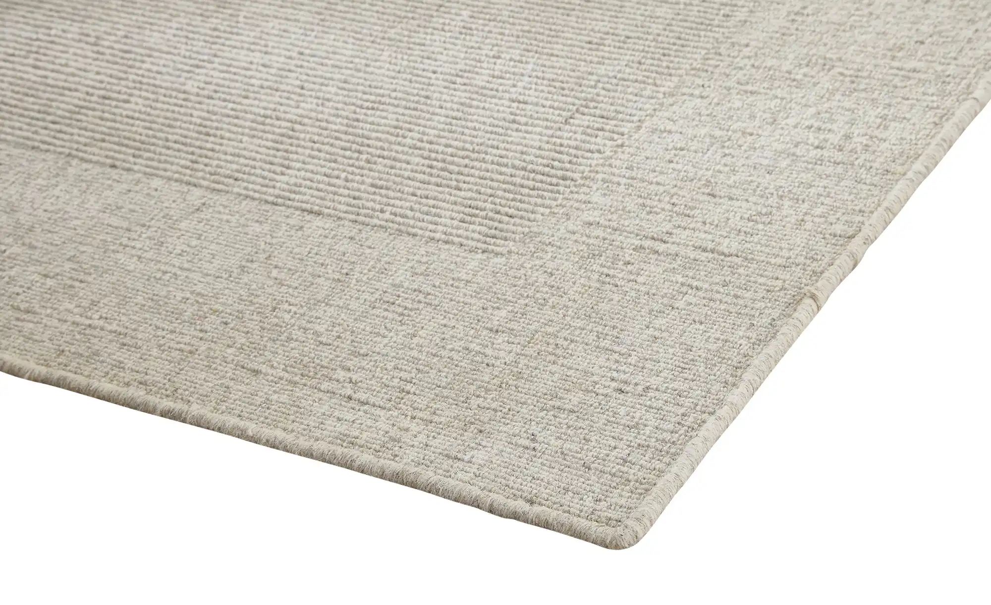 Handweb-Teppich  Vermont ¦ beige ¦ Wolle ¦ Maße (cm): B: 170 Teppiche > Nat günstig online kaufen