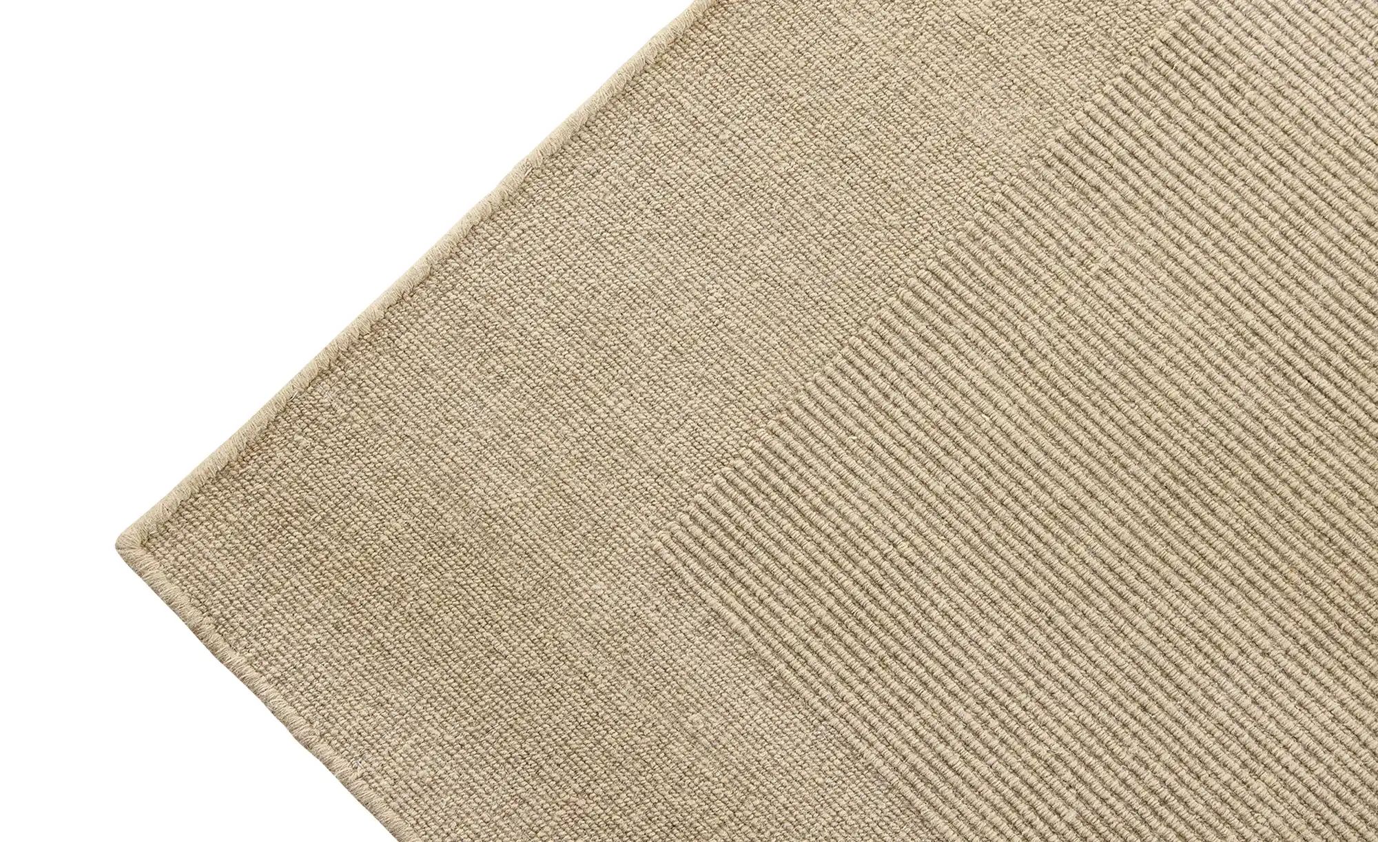 Handweb-Teppich  Vermont ¦ braun ¦ Wolle ¦ Maße (cm): B: 120 Teppiche > Nat günstig online kaufen