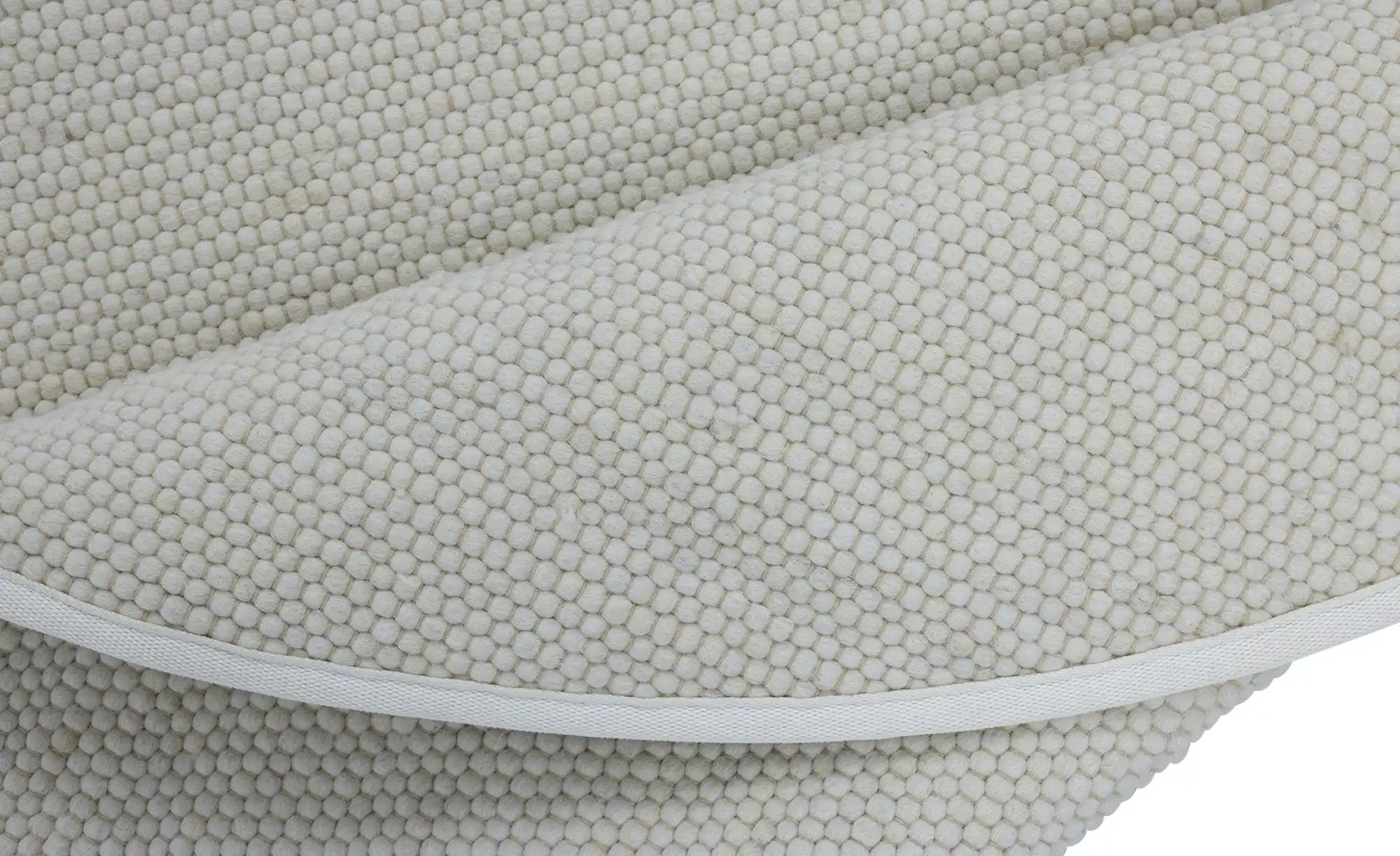 Thumbnail - Handweber Rosenheim ¦ weiß ¦ Wolle Ø: 160 Teppiche > Naturteppiche - Höffner