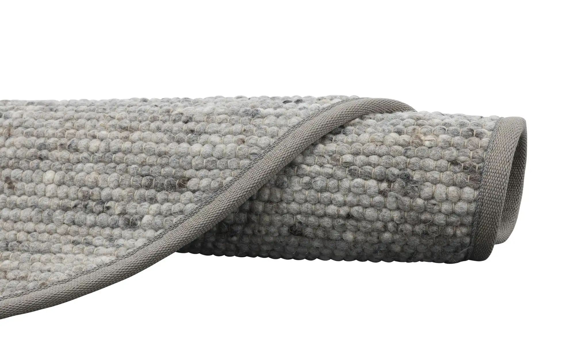 Thumbnail - Handweber  Rosenheim ¦ grau ¦ Wolle Ø: 160 Teppiche > Naturteppiche - Höffner