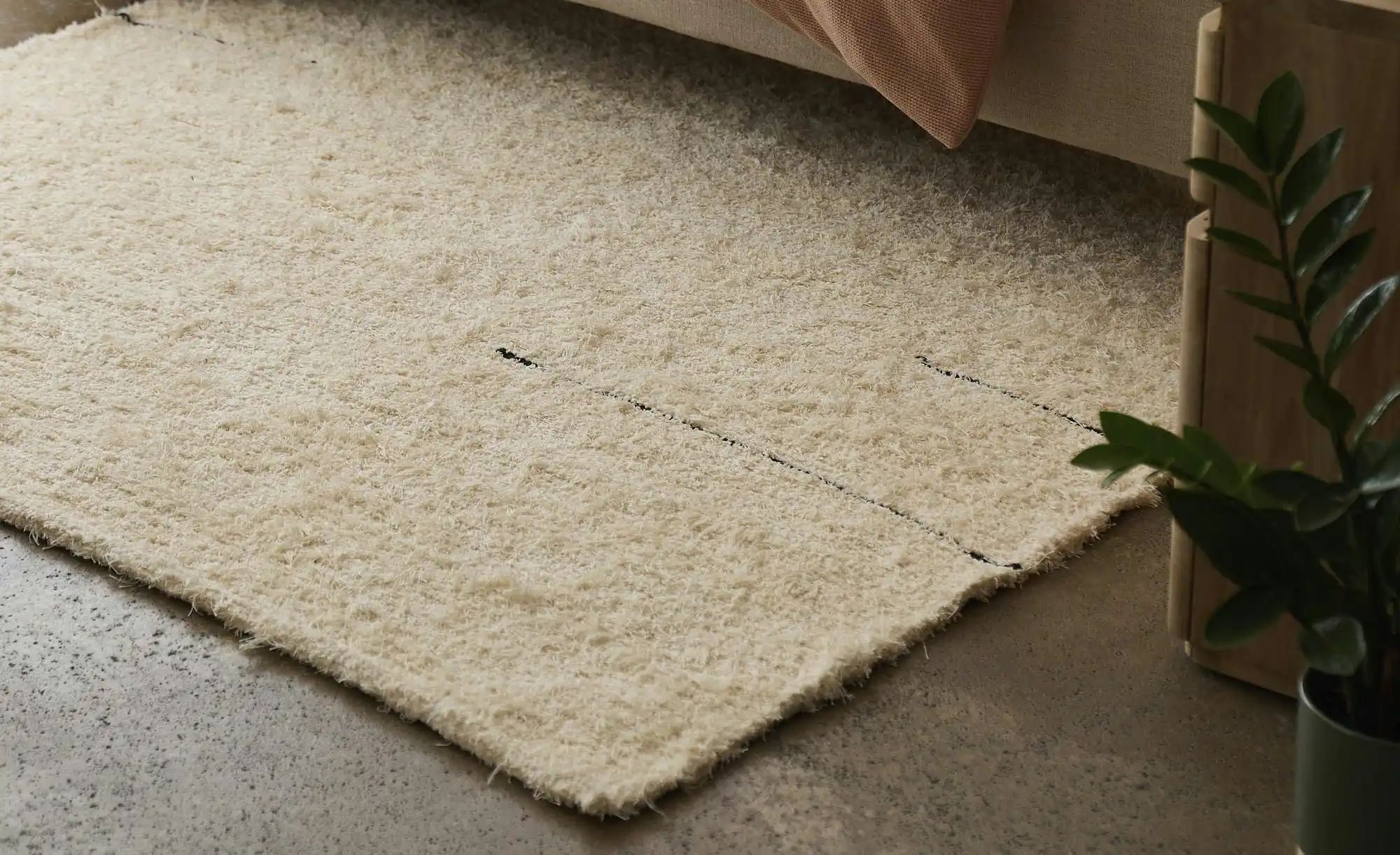 URBANARA Webteppich  Tavoro ¦ weiß ¦ Baumwolle ¦ Maße (cm): B: 200 Teppiche günstig online kaufen