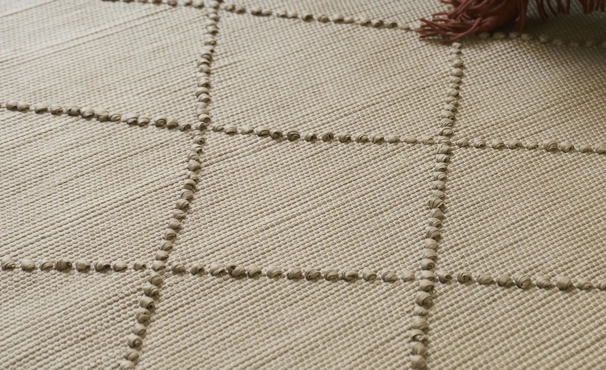 Thumbnail - URBANARA Webteppich Cadavalho ¦ beige ¦ Synthetische Fasern ¦ Maße (cm): B: 140 Teppiche > Einfarbige Teppiche - Höffne...