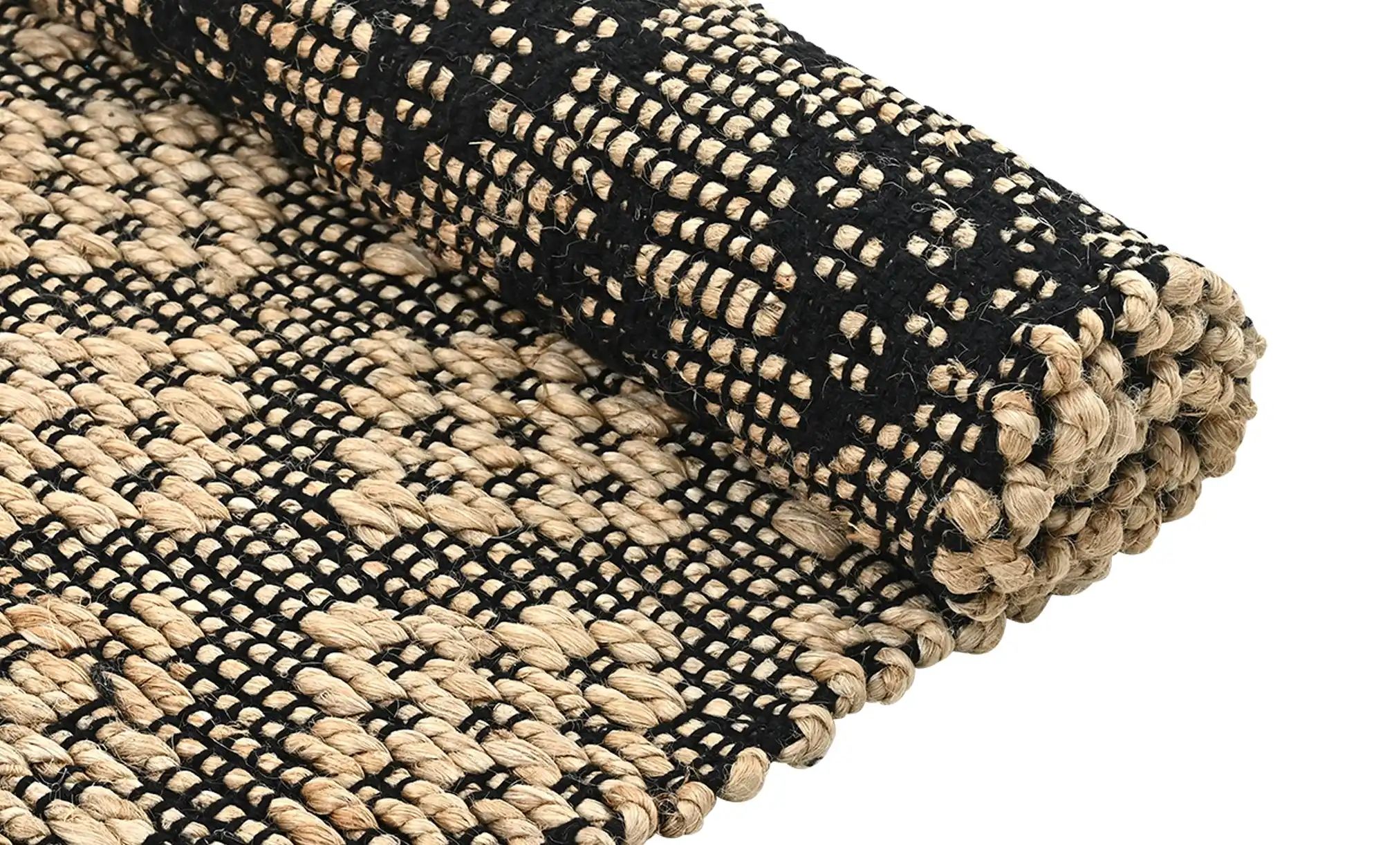como Handweb-Teppich  Delhi ¦ mehrfarbig ¦ Jute,Baumwolle ¦ Maße (cm): B: 1 günstig online kaufen
