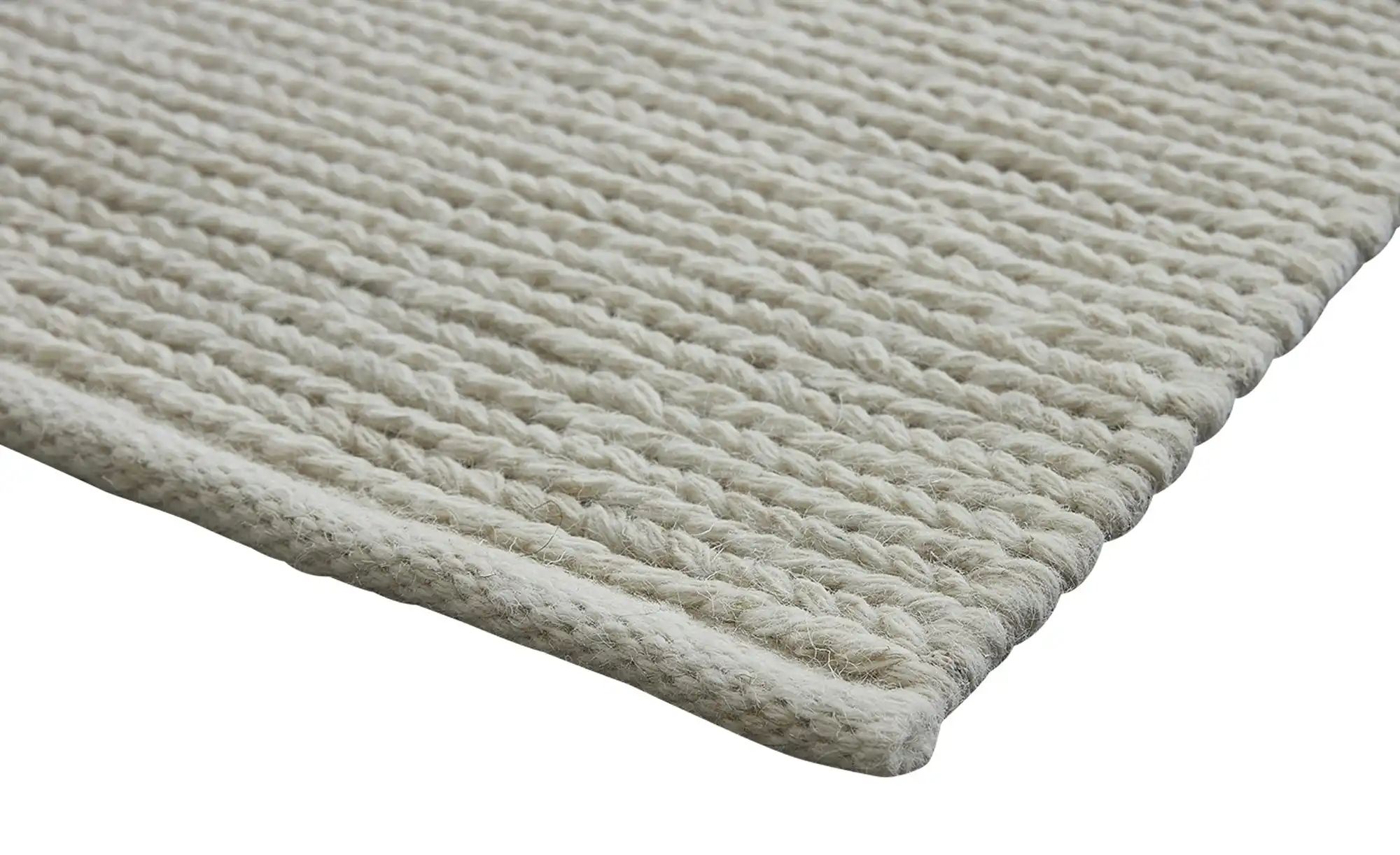 Handweb-Teppich  Braided ¦ Wolle,Baumwolle ¦ Maße (cm): B: 190 Teppiche > N günstig online kaufen