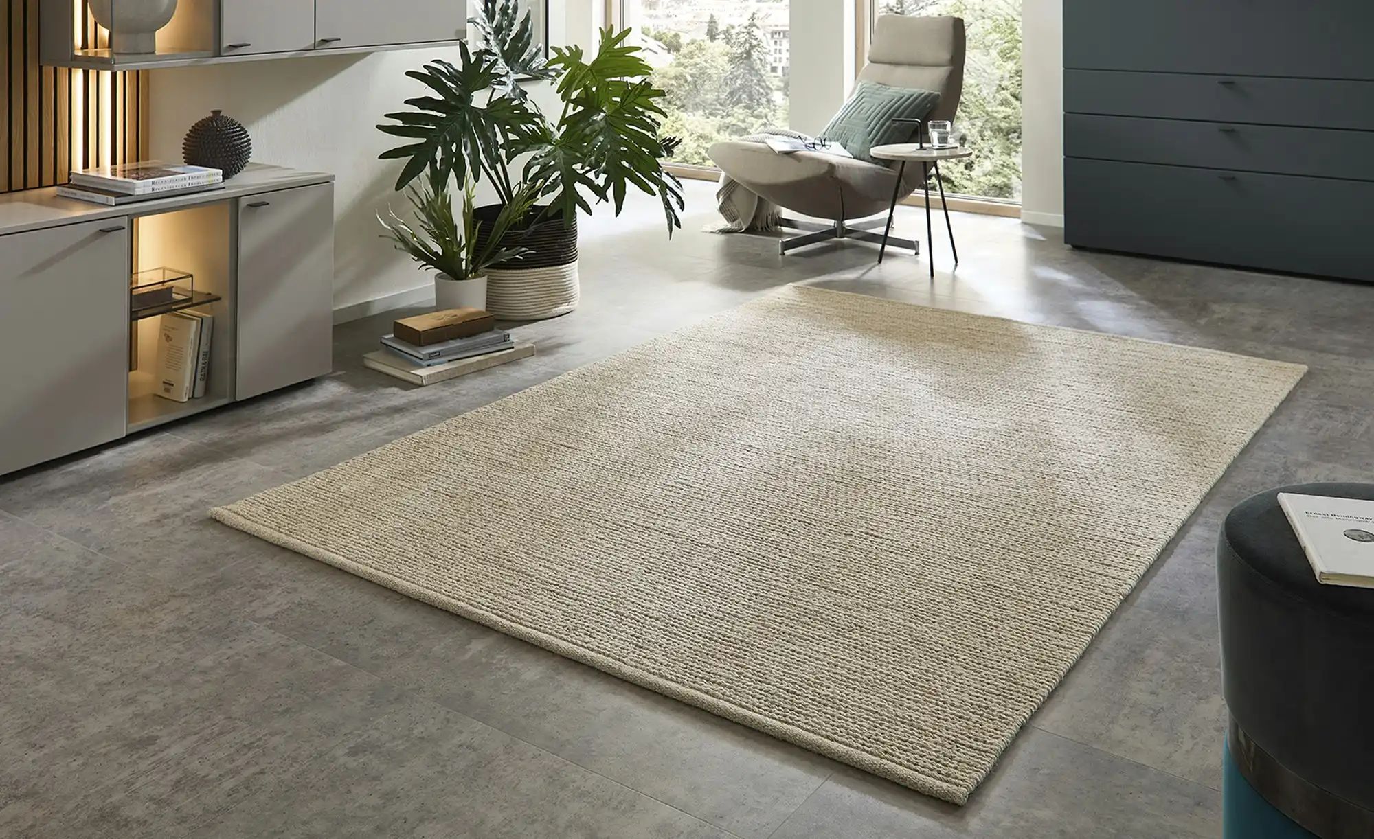 Thumbnail - Handweb-Teppich  Braided ¦ Wolle,Baumwolle ¦ Maße (cm): B: 80 Teppiche > Naturteppiche - Höffner