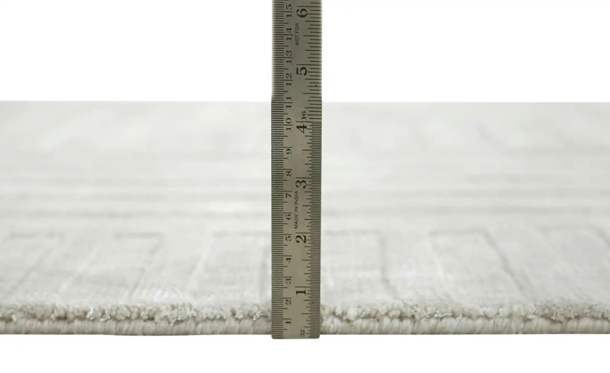 Thumbnail - Handweb-Teppich Missouri ¦ beige ¦ Viskose,Wolle ¦ Maße (cm): B: 120 Teppiche > Einfarbige Teppiche - Höffner