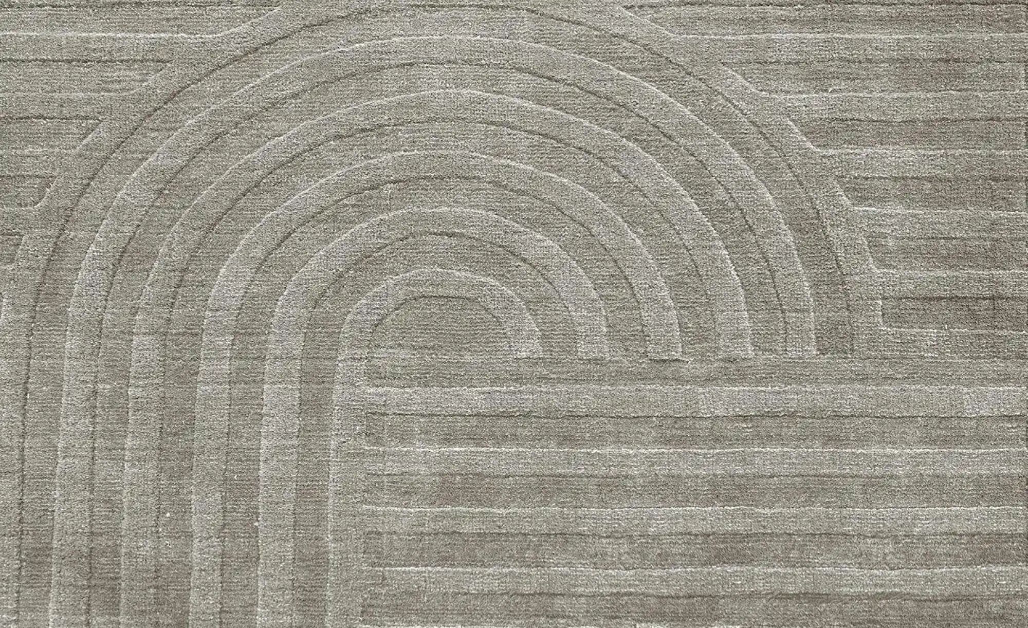 Thumbnail - Handweb-Teppich  Missouri ¦ braun ¦ Viskose,Wolle ¦ Maße (cm): B: 190 Teppiche > Einfarbige Teppiche - Höffner