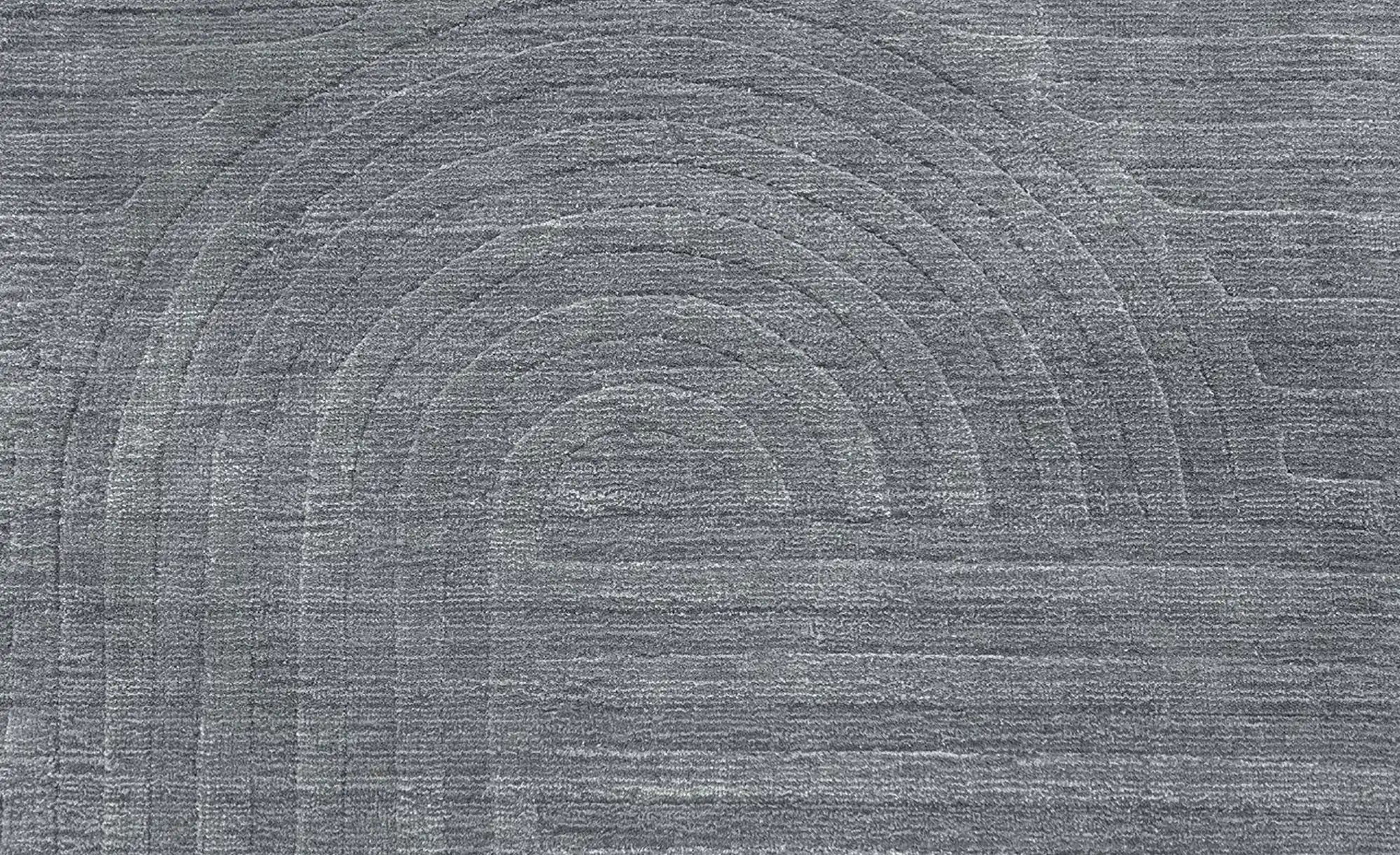 Thumbnail - Handweb-Teppich Missouri ¦ grau ¦ Viskose,Wolle ¦ Maße (cm): B: 120 Teppiche > Einfarbige Teppiche - Höffner