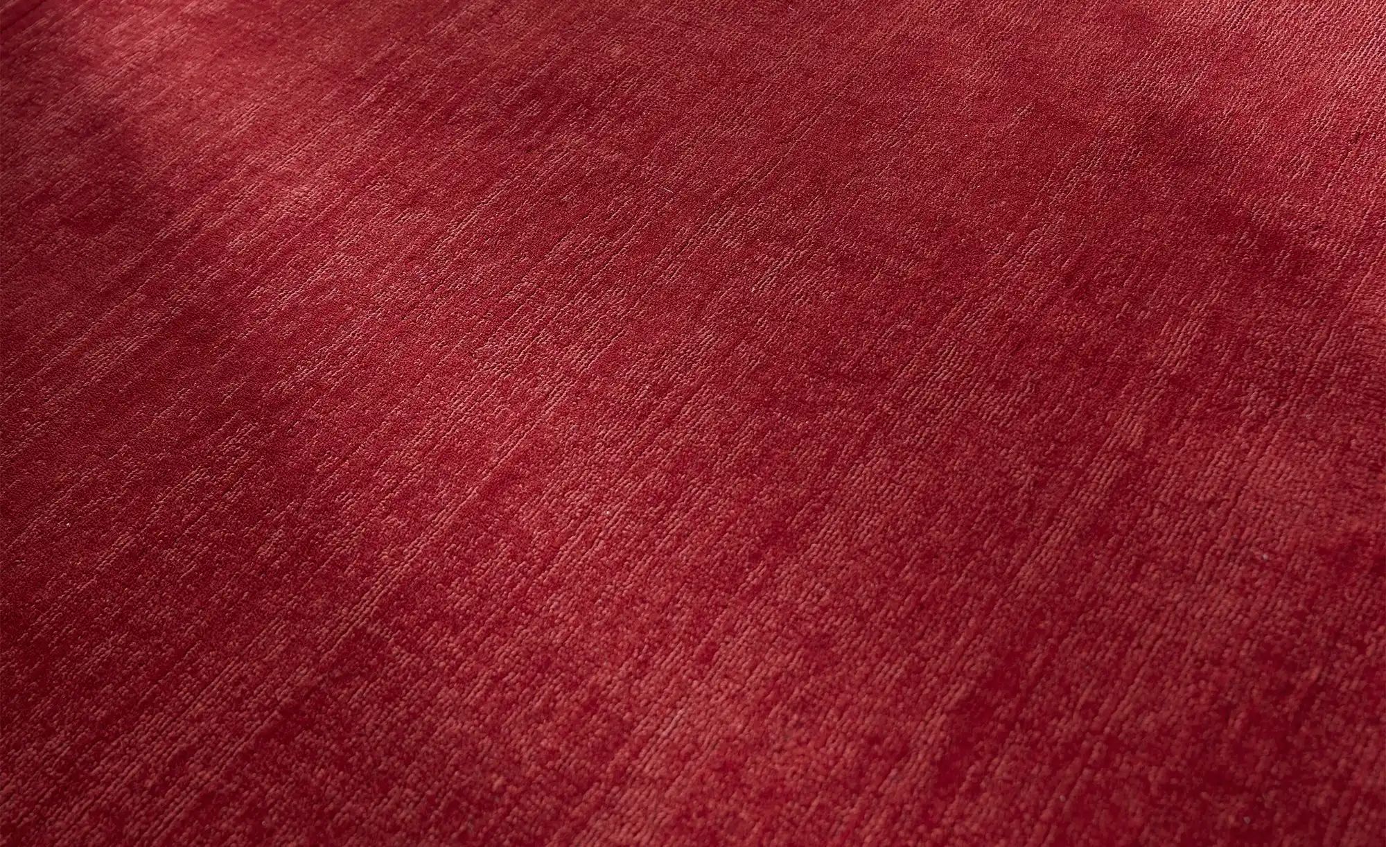 Thumbnail - Handweb-Teppich Idaho ¦ rot ¦ Wolle ¦ Maße (cm): B: 170 Teppiche > Einfarbige Teppiche - Höffner