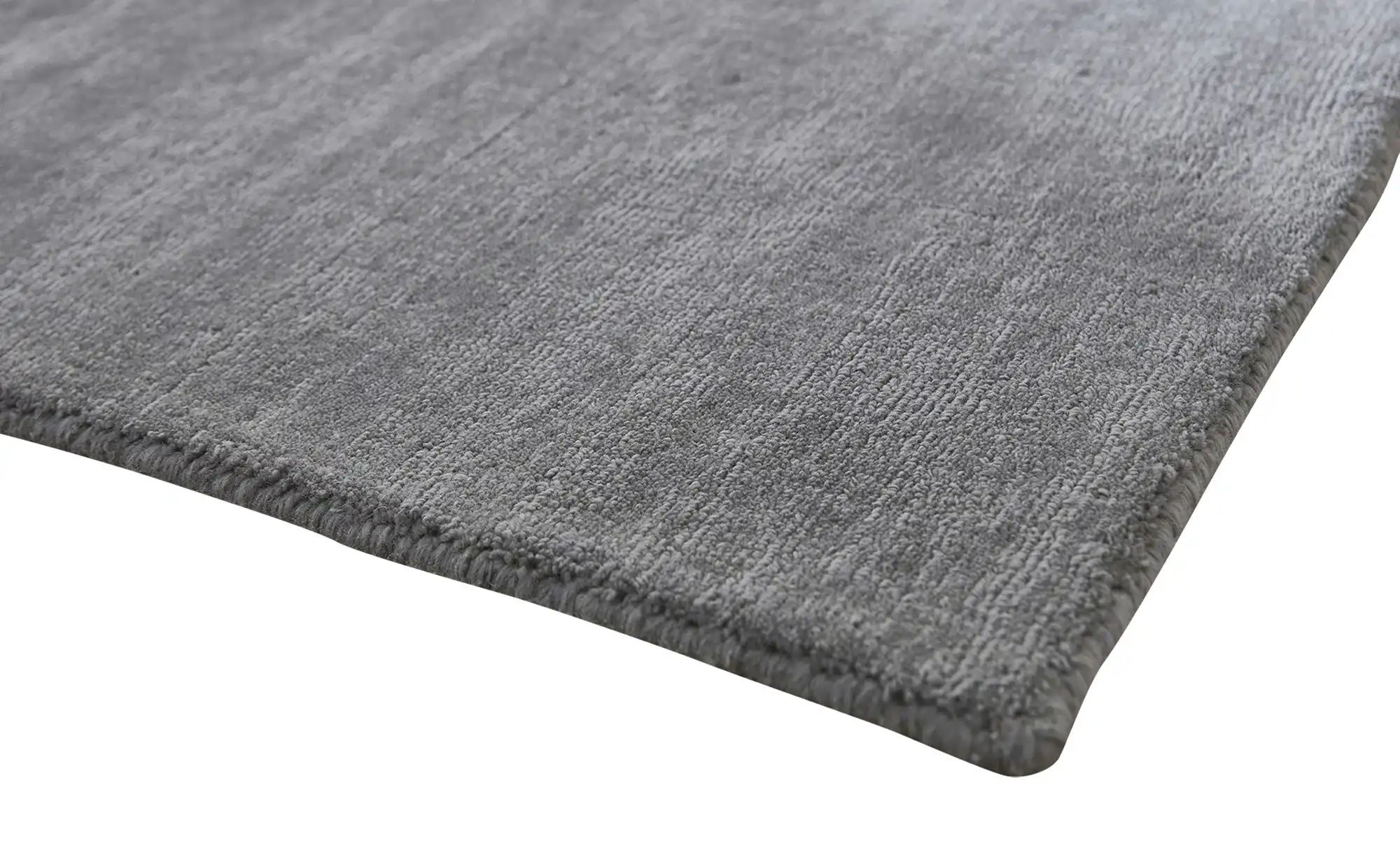 Handweb-Teppich  Idaho ¦ grau ¦ Wolle ¦ Maße (cm): B: 170 Teppiche > Einfar günstig online kaufen