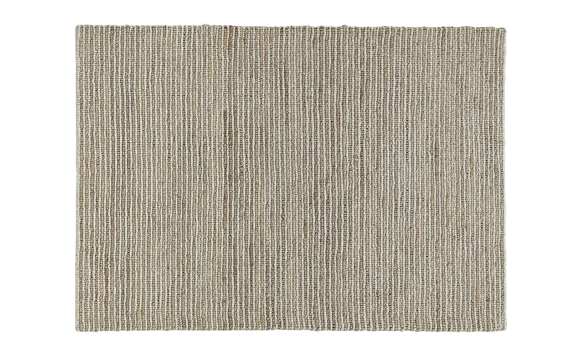 Handweb-Teppich  Kima ¦ beige ¦ Jute,Wolle ¦ Maße (cm): B: 90 Teppiche > Na günstig online kaufen