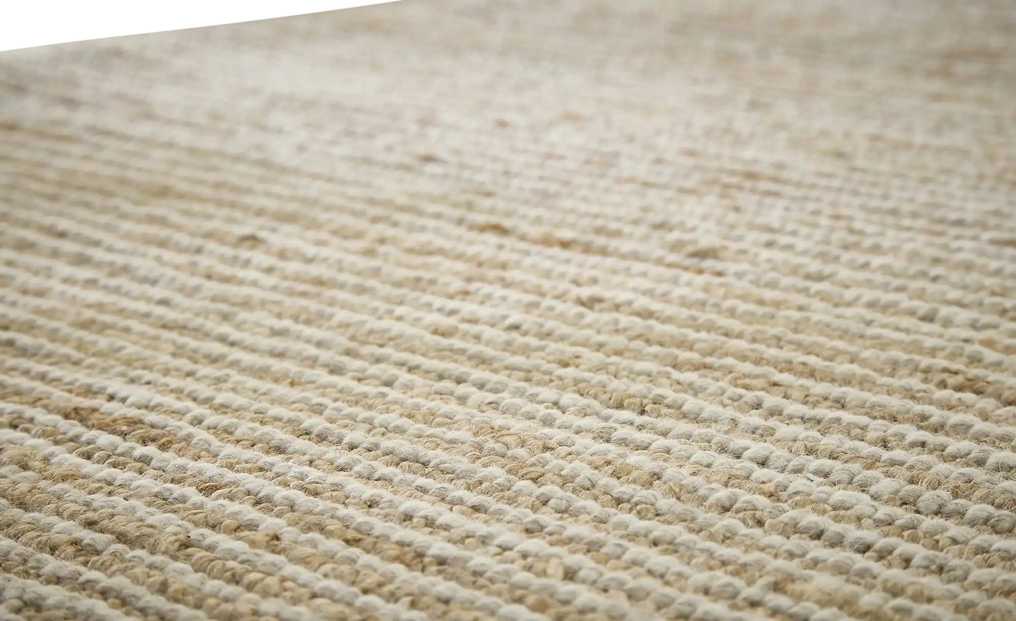 Thumbnail - Handweb-Teppich  Kima ¦ beige ¦ Jute,Wolle ¦ Maße (cm): B: 120 Teppiche > Naturteppiche - Höffner