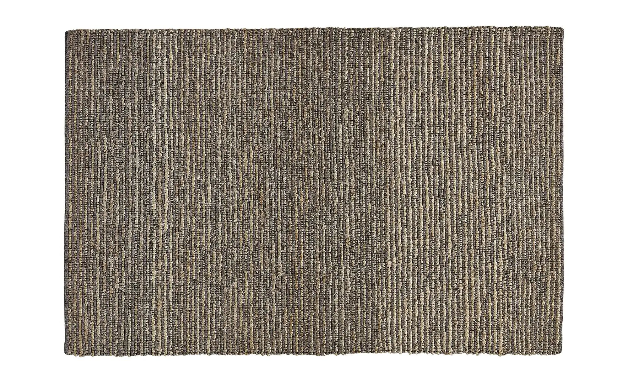 Handweb-Teppich  Kima ¦ braun ¦ Jute,Wolle ¦ Maße (cm): B: 80 Teppiche > Na günstig online kaufen