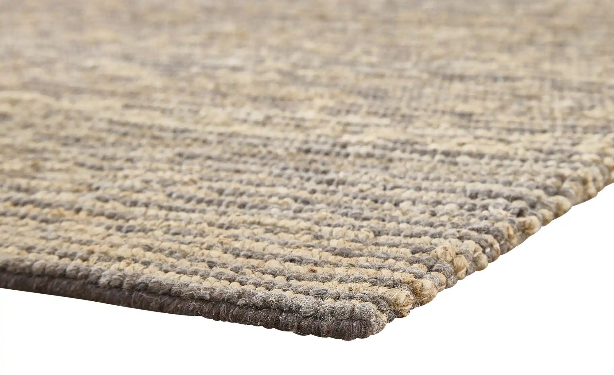 Handweb-Teppich  Kima ¦ braun ¦ Jute,Wolle ¦ Maße (cm): B: 90 Teppiche > Na günstig online kaufen