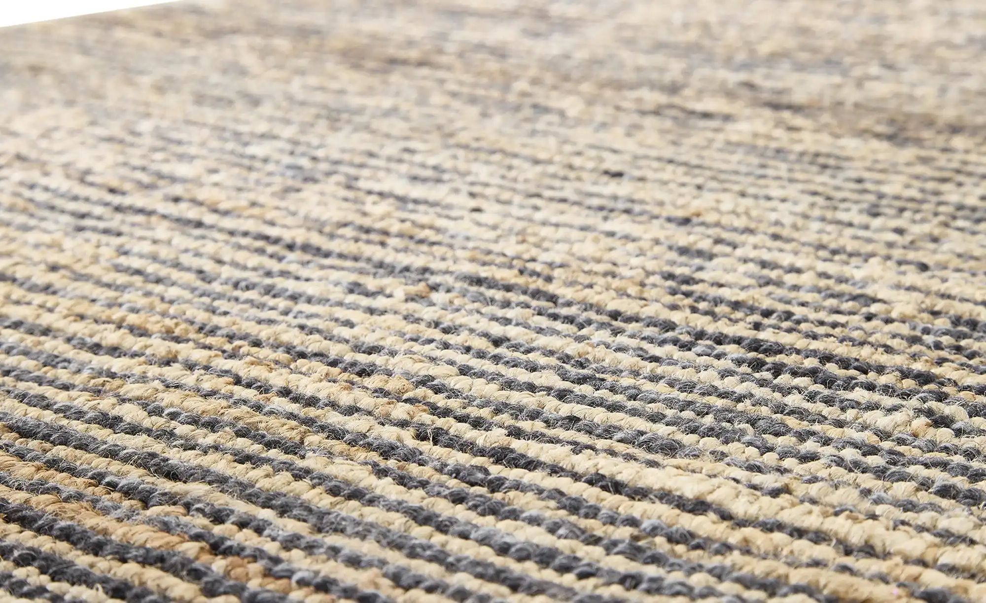 Thumbnail - Handweb-Teppich Kima ¦ schwarz ¦ Jute,Wolle ¦ Maße (cm): B: 80 Teppiche > Naturteppiche - Höffner