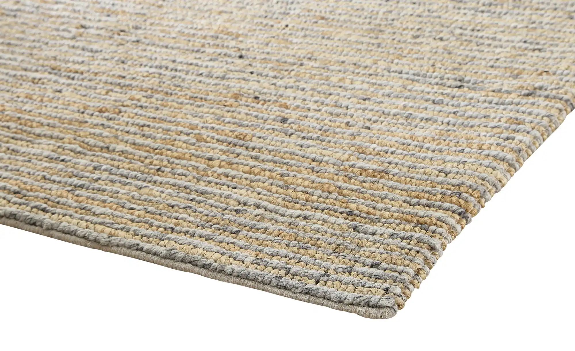 Thumbnail - Handweb-Teppich  Kima ¦ grau ¦ Jute,Wolle ¦ Maße (cm): B: 80 Teppiche > Naturteppiche - Höffner