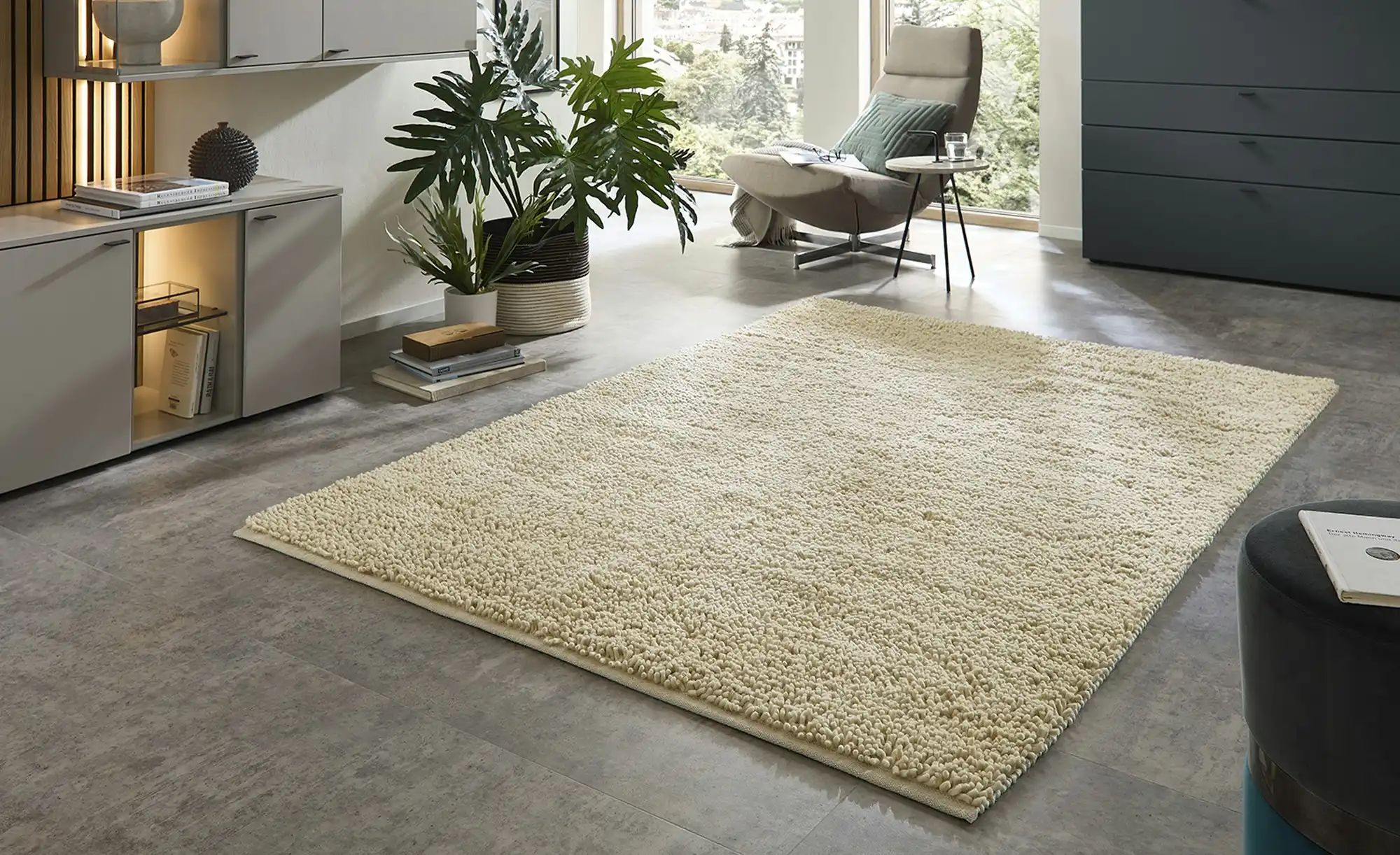 Handweb-Teppich  Alifa ¦ Wolle ¦ Maße (cm): B: 190 Teppiche > Naturteppiche günstig online kaufen