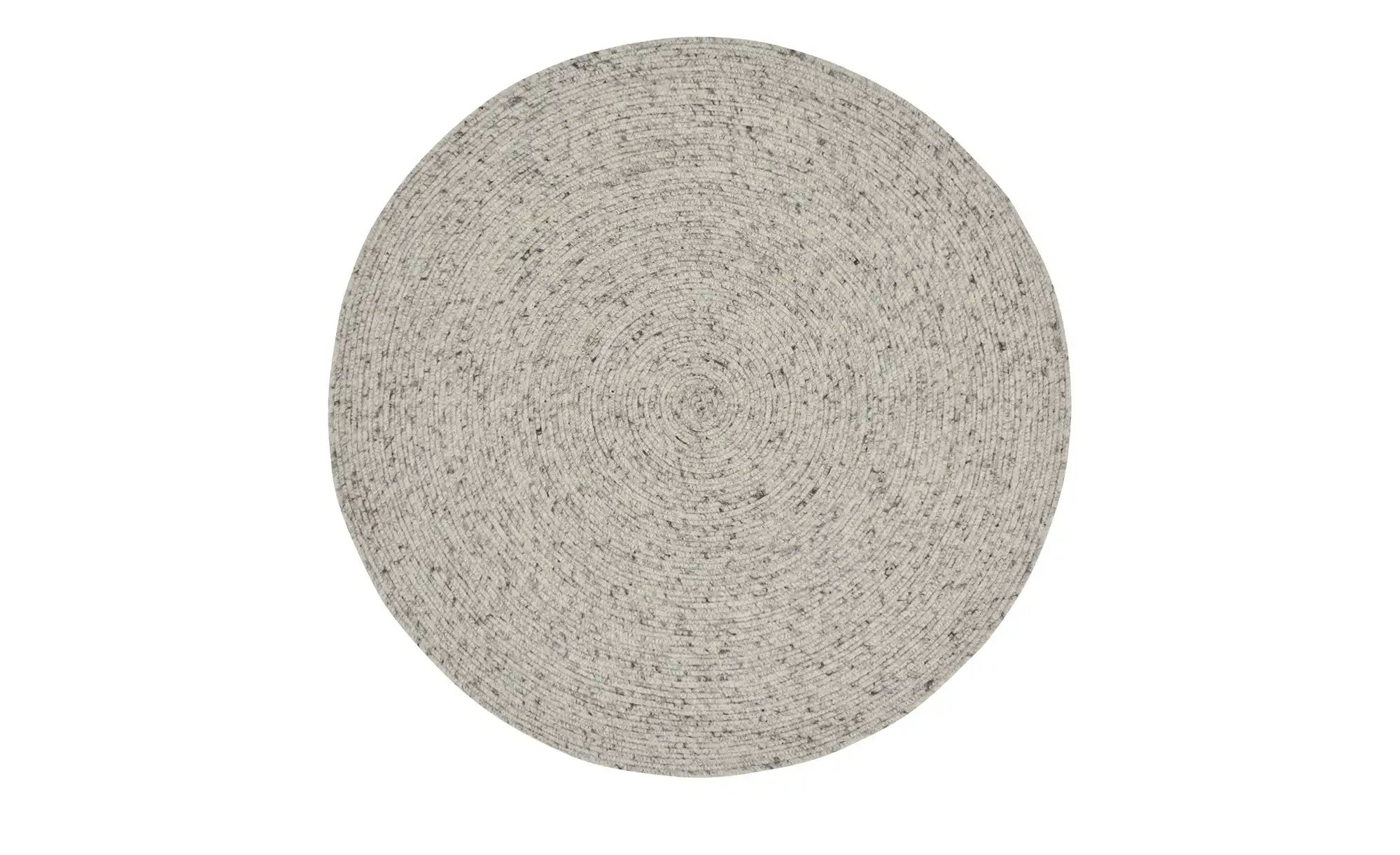 Handweb-Teppich  Pito Round ¦ Wolle Ø: 120 Teppiche > Naturteppiche - Höffn günstig online kaufen