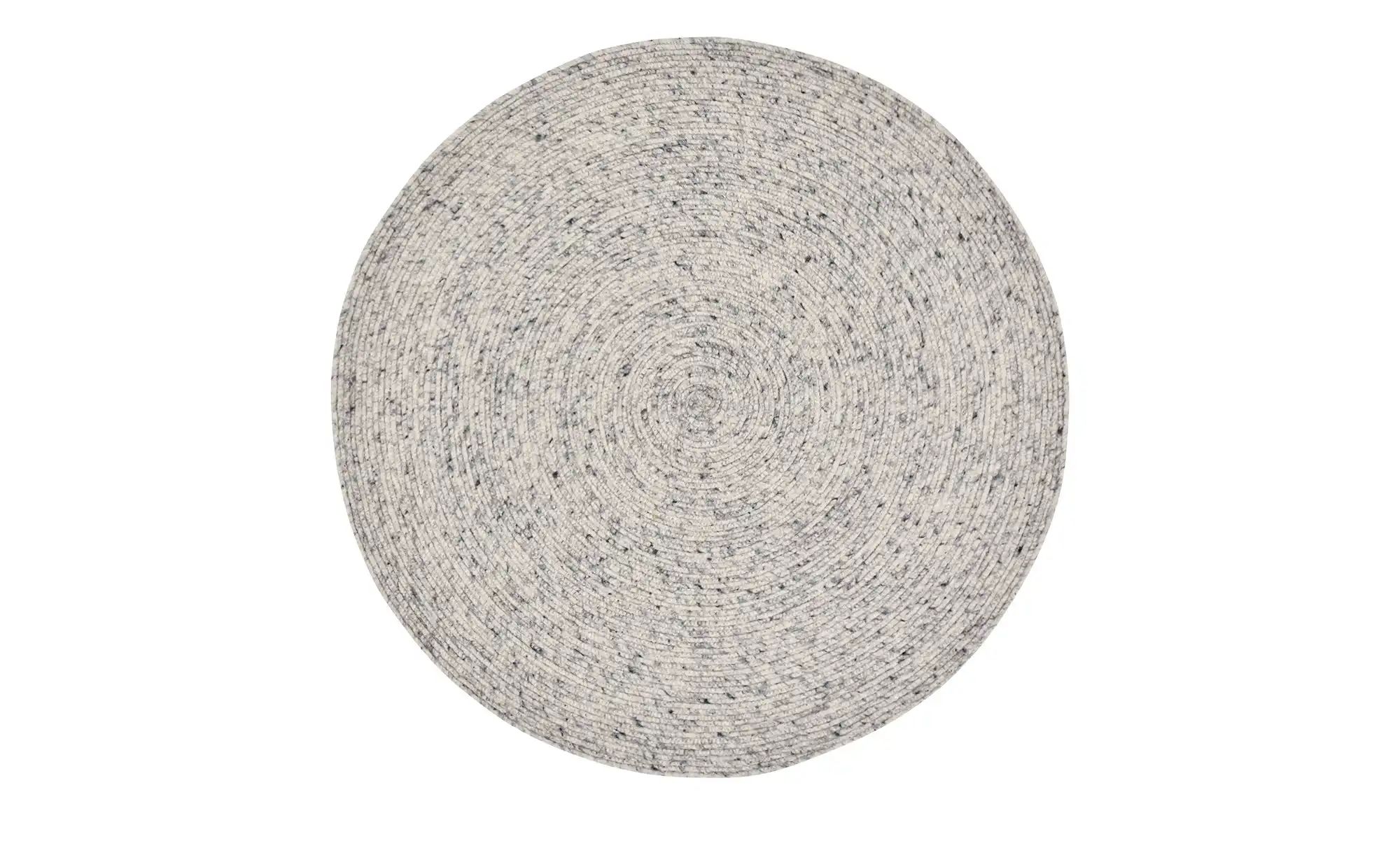 Handweb-Teppich  Pito Round ¦ Wolle Ø: 120 Teppiche > Naturteppiche - Höffn günstig online kaufen