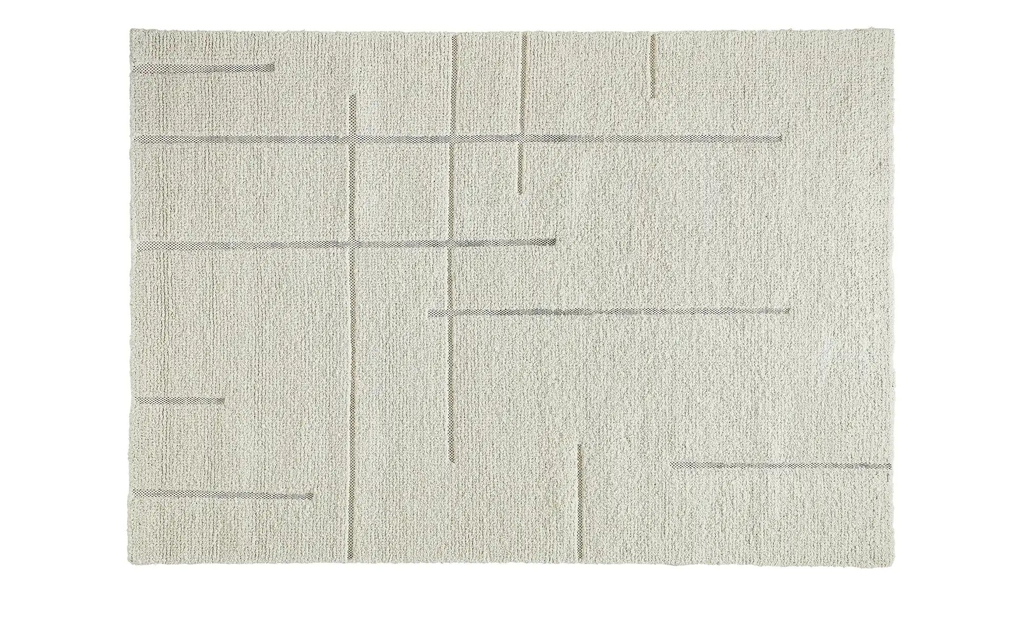 Handweb-Teppich  Boutique ¦ beige ¦ Wolle,Baumwolle ¦ Maße (cm): B: 120 Tep günstig online kaufen