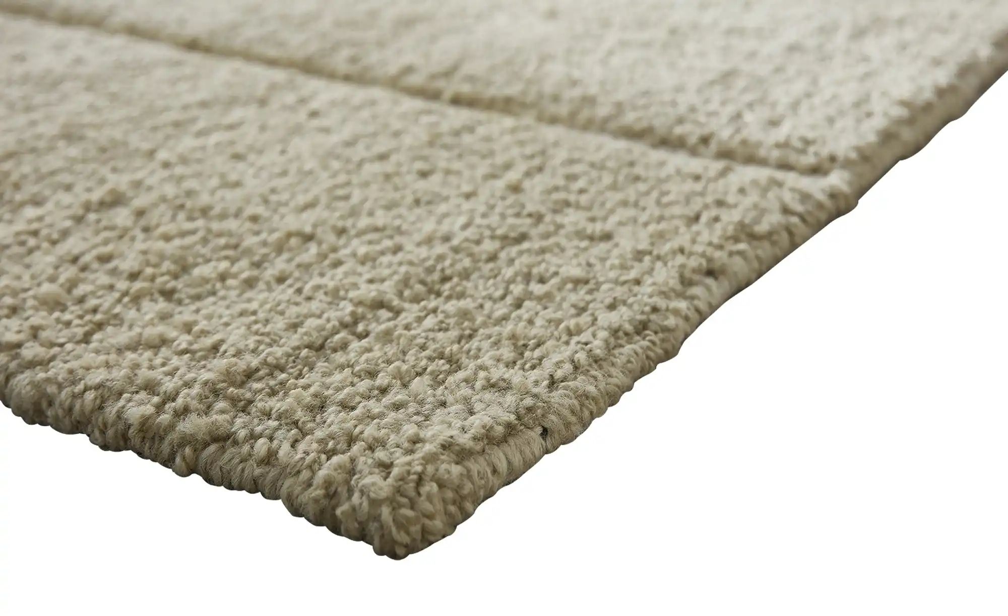 Handweb-Teppich  Boutique ¦ beige ¦ Wolle,Baumwolle ¦ Maße (cm): B: 120 Tep günstig online kaufen