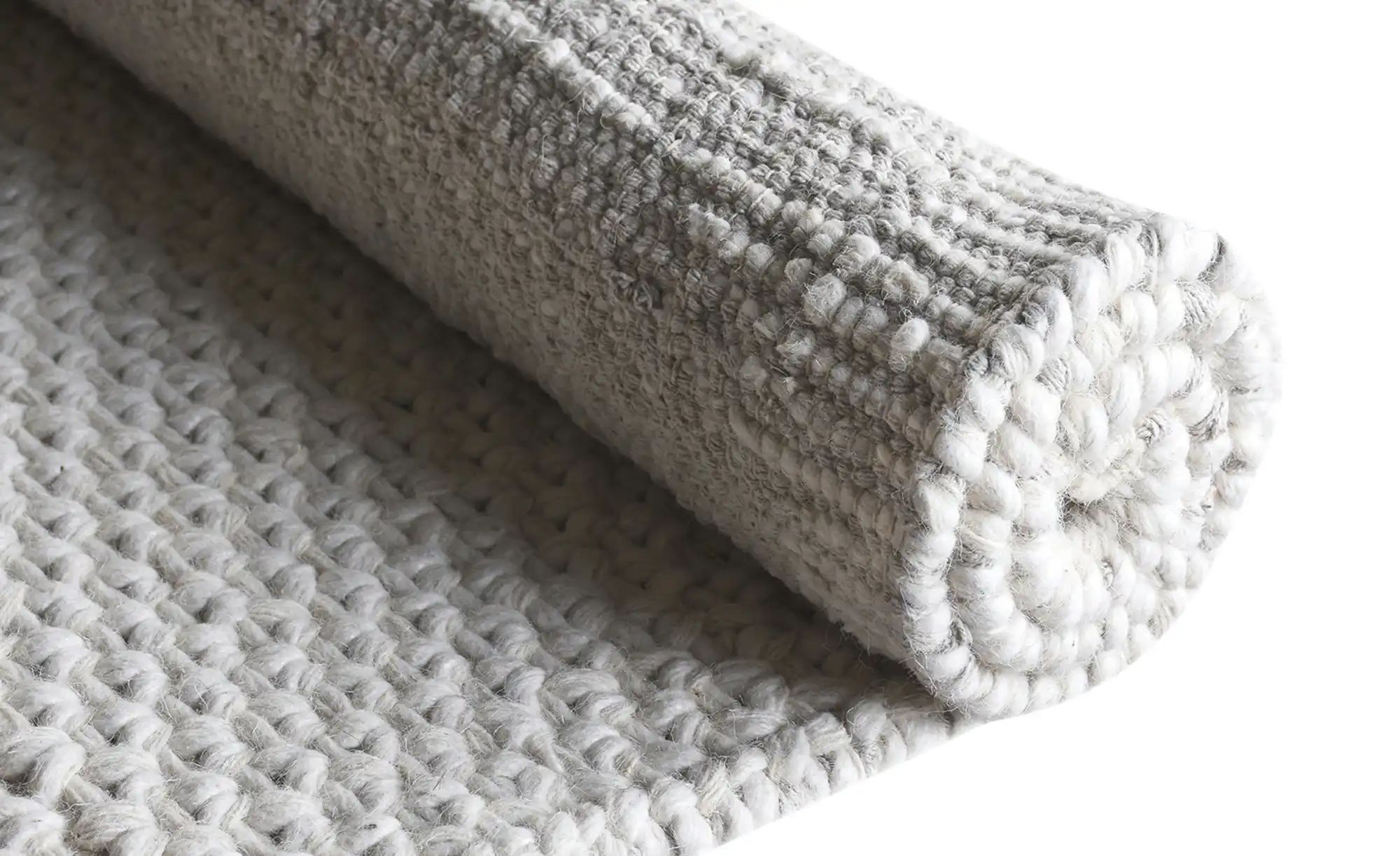 como Handweb-Teppich  Lakaav II ¦ creme ¦ Wolle,Baumwolle ¦ Maße (cm): B: 8 günstig online kaufen