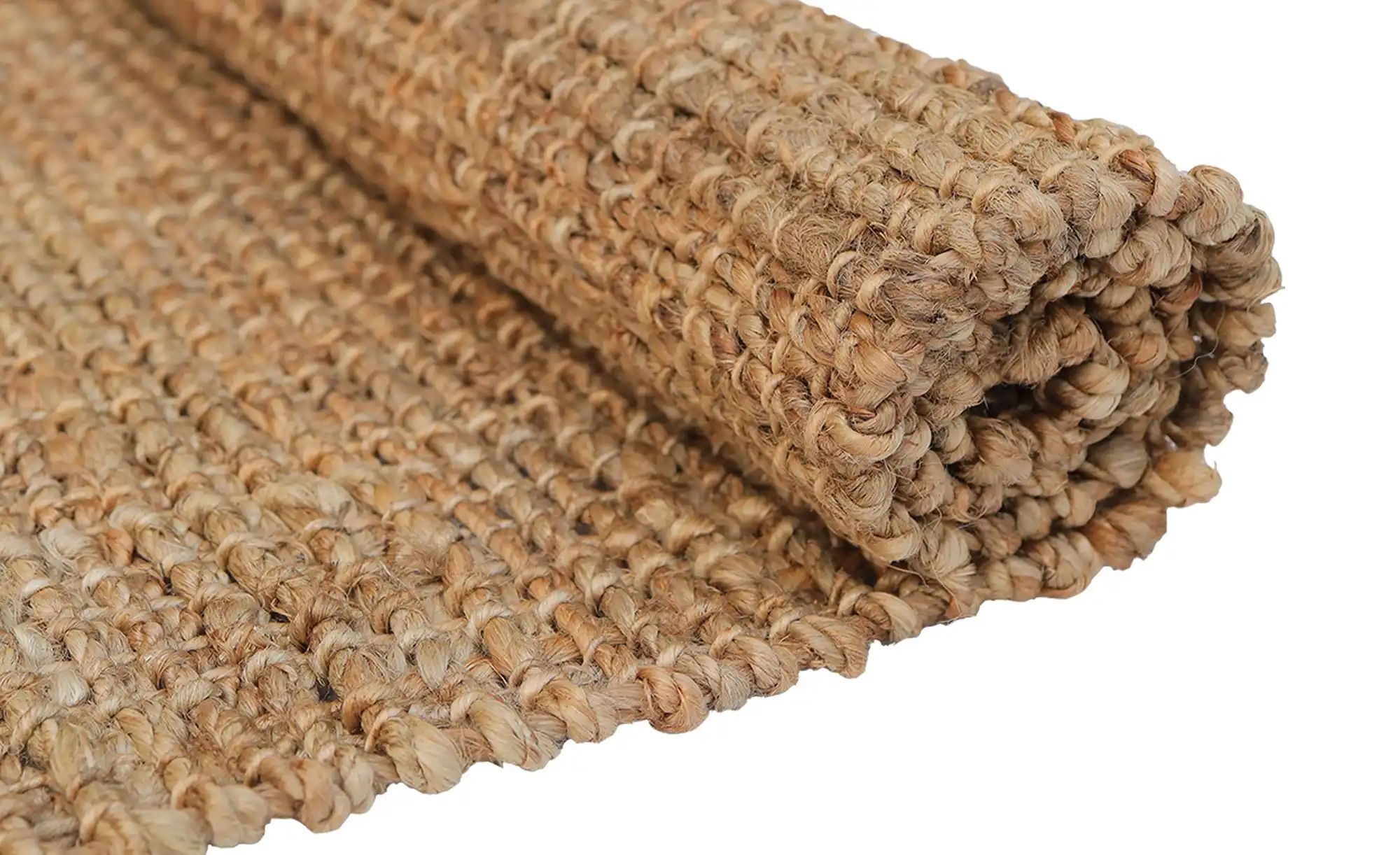 como Handweb-Teppich  Bodin ¦ beige ¦ Jute ¦ Maße (cm): B: 120 Teppiche > N günstig online kaufen