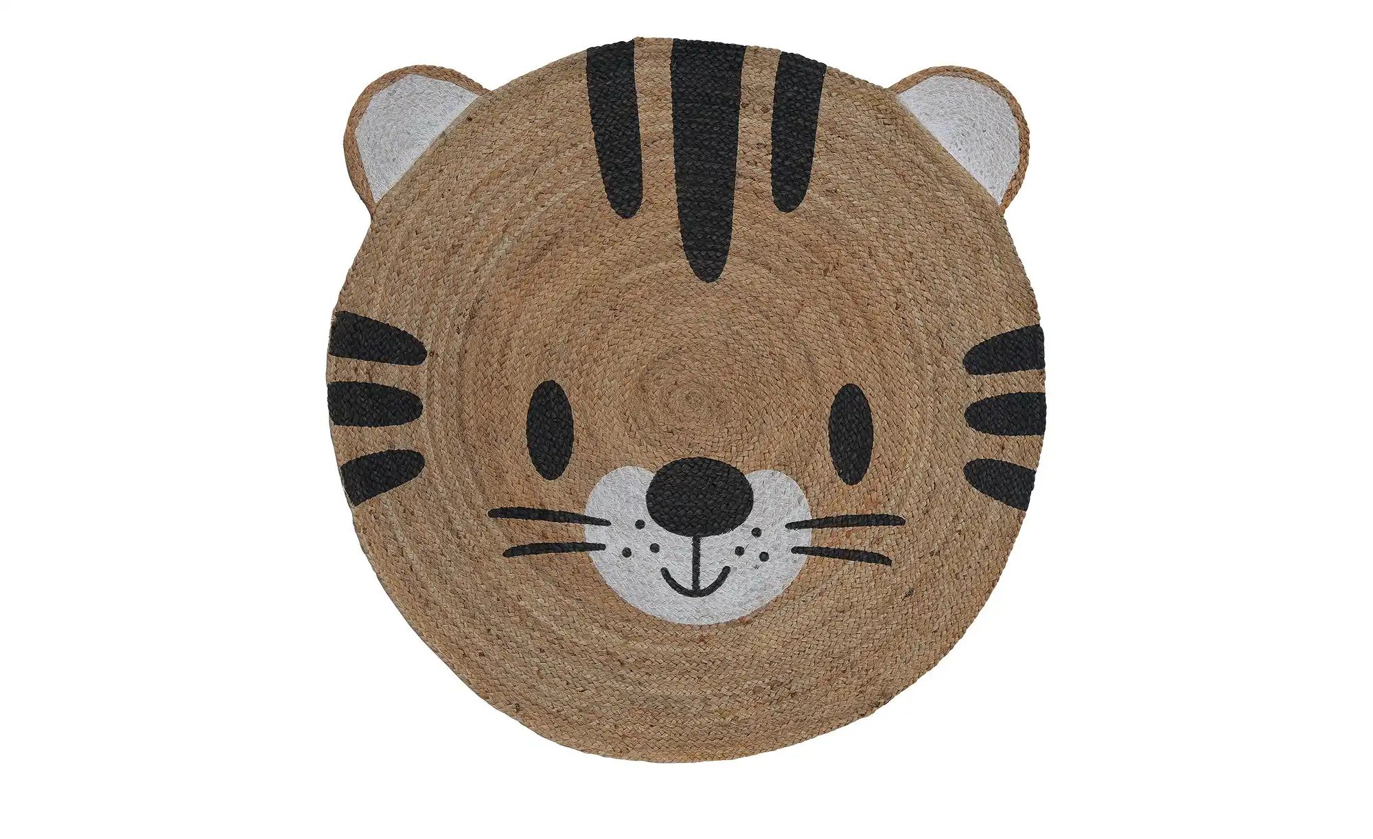 KJUT Flechtteppich  Kids-Teppich ¦ Jute,Baumwolle Ø: 120 Teppiche > Kindert günstig online kaufen